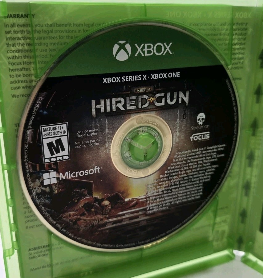 Necromunda : Hired Gun ( Xbox Series X / Xbox One 2021 ) Warhammer 40K Complete