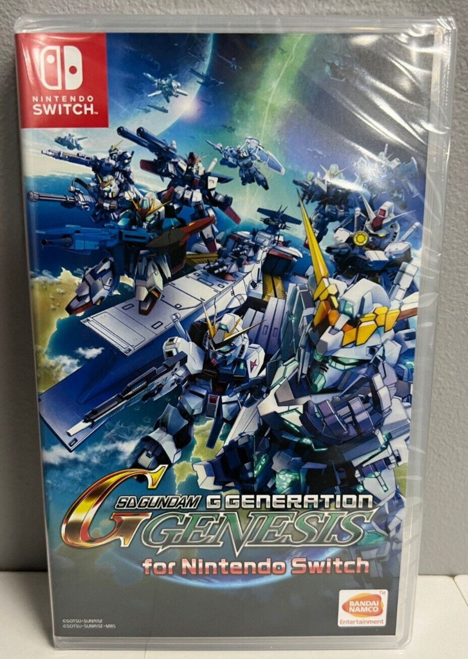 SD Gundam G Generation Genesis Switch (English) Brand New Game [2021 Strategy]