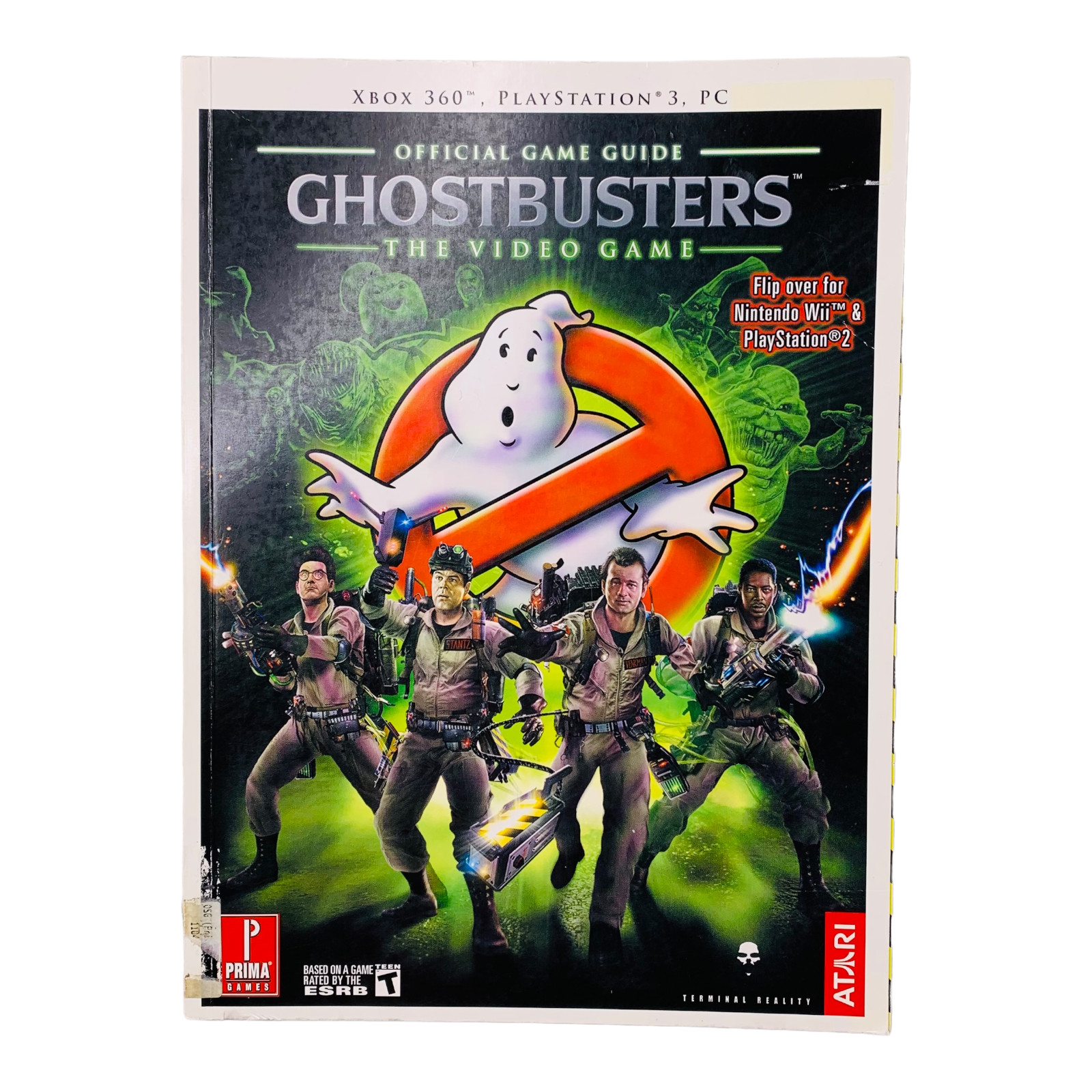 Ghostbusters The Video Game Prima Official Game Guide Wii PS2 XBOX 360 PS3 PC