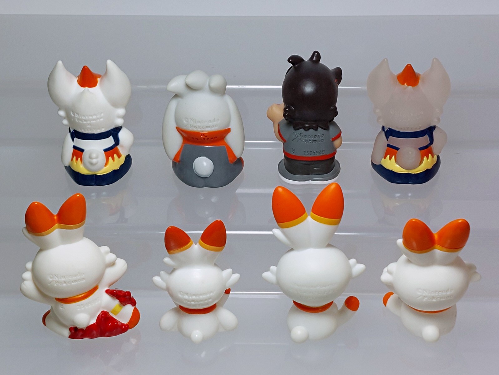 Cinderace Raboot Scorbunny Go Pokemon Figure Bandai Kids & Nintendo 1.9-2.4in