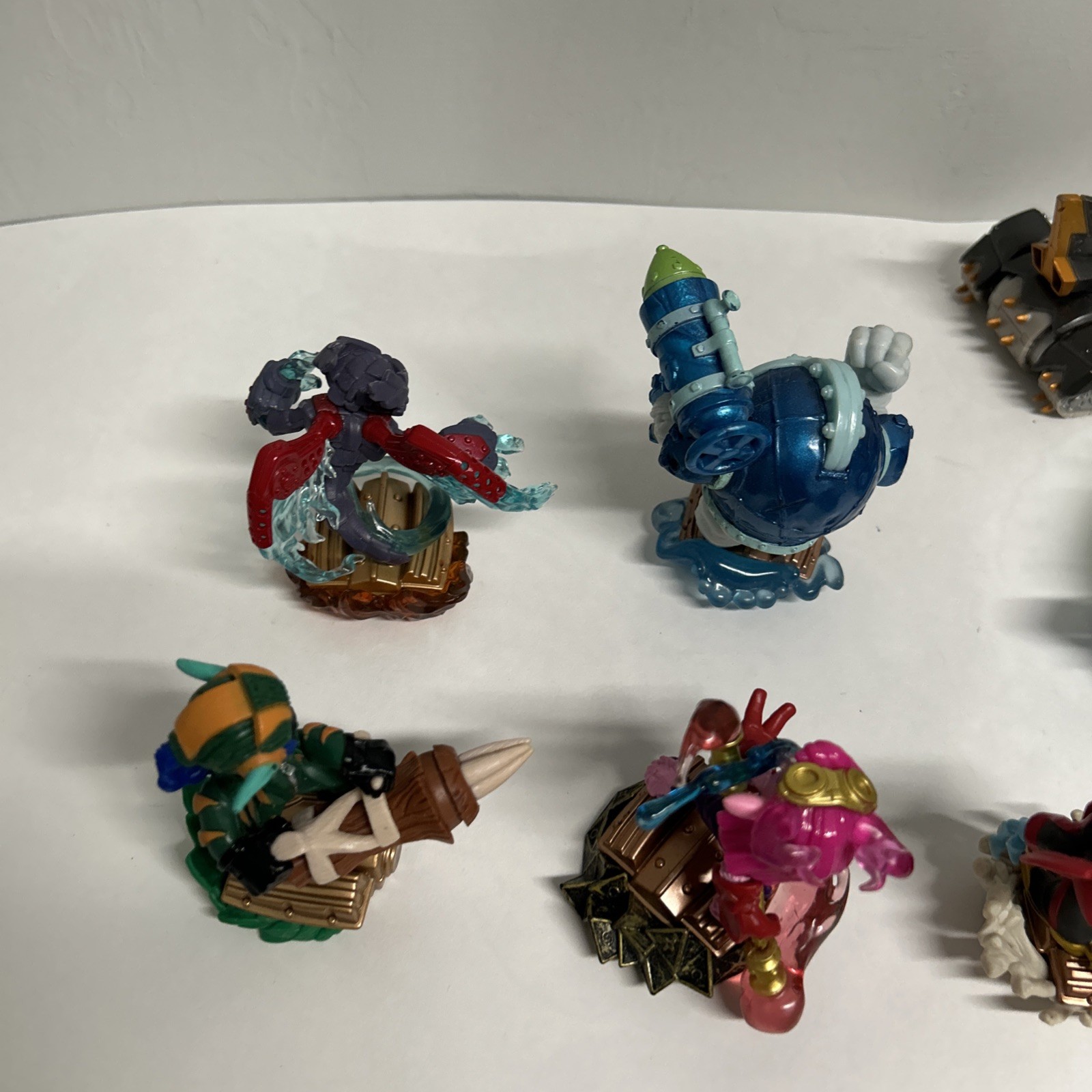 Skylanders Superchargers Lot 9 Figures 10 Vehicles Tested & Working!