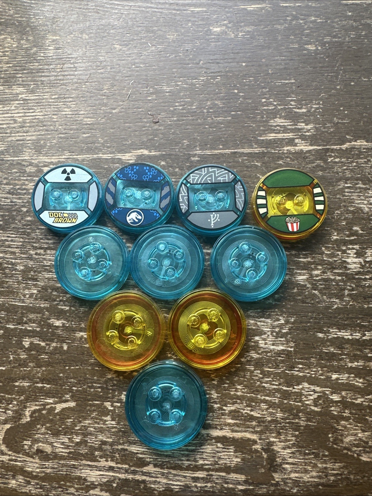 10 X Lego Dimensions Toy Tag Base Only Free Shipping Lot #6
