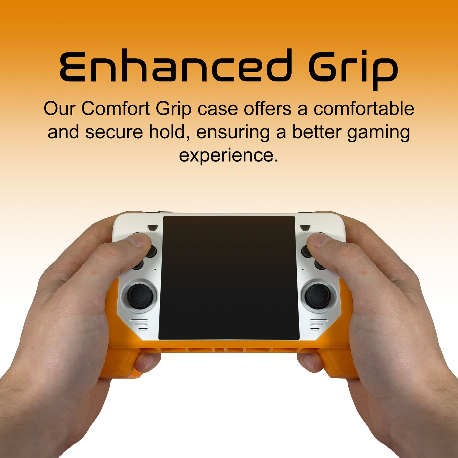 Powkiddy RGB30 Comfort Grip Case 2-in-1 Screen Protector – 3D Printed
