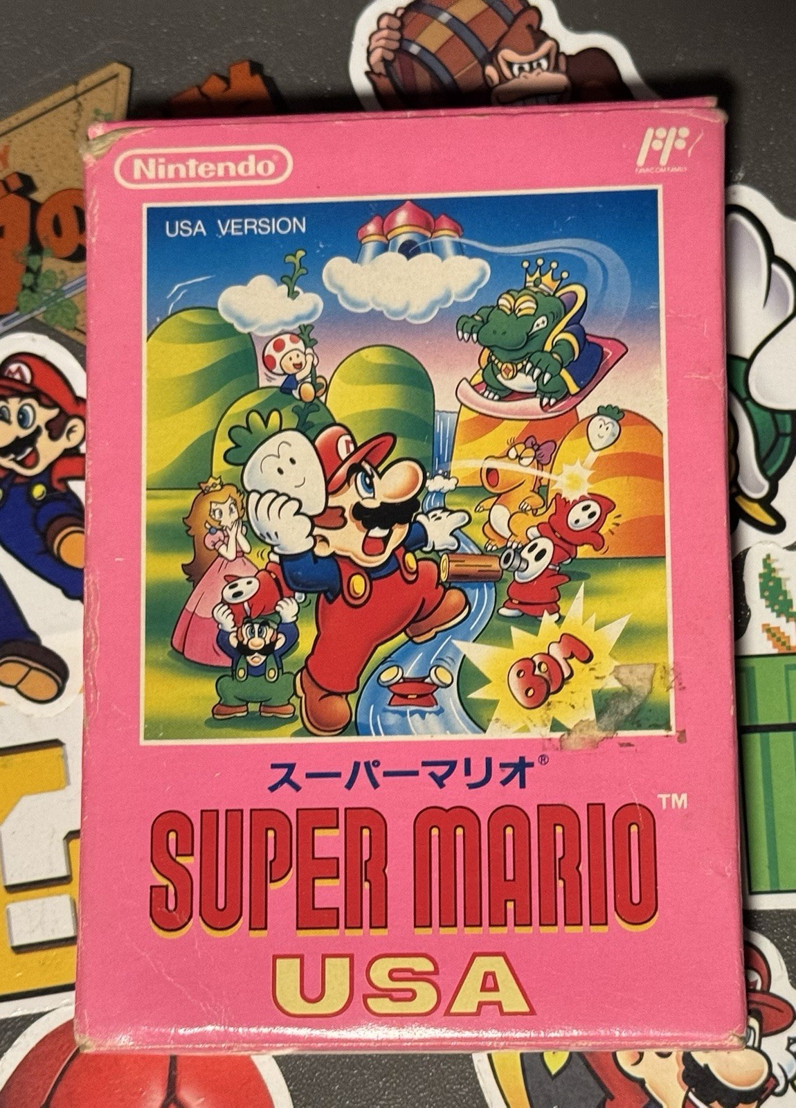 Super Mario USA CIB In Box Nintendo Famicom SUPER MARIO 2 Japan Import US Seller