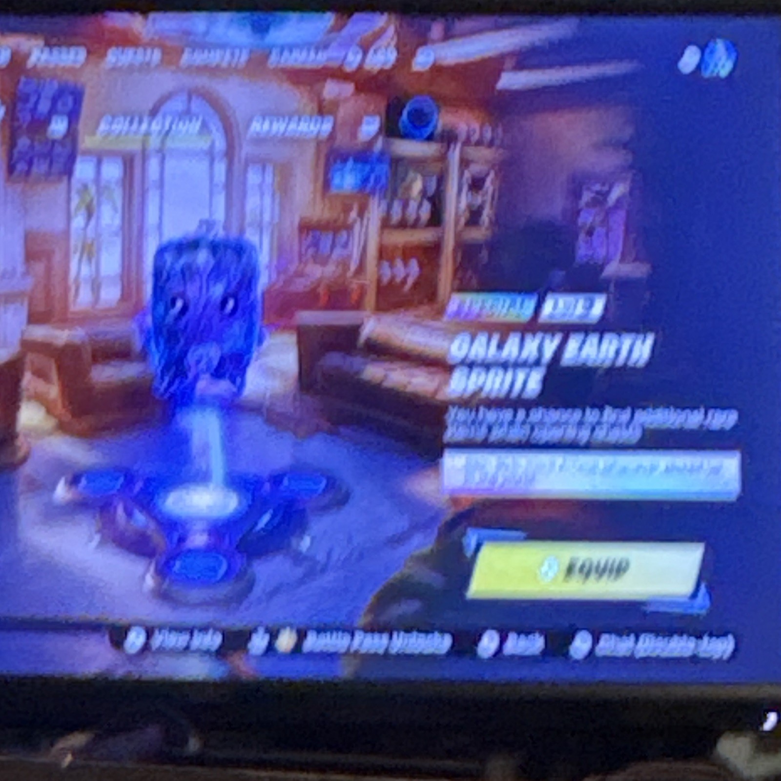 Galaxy Earth Sprite in game cosmetic( $APP or APPLE PAY ONLY)
