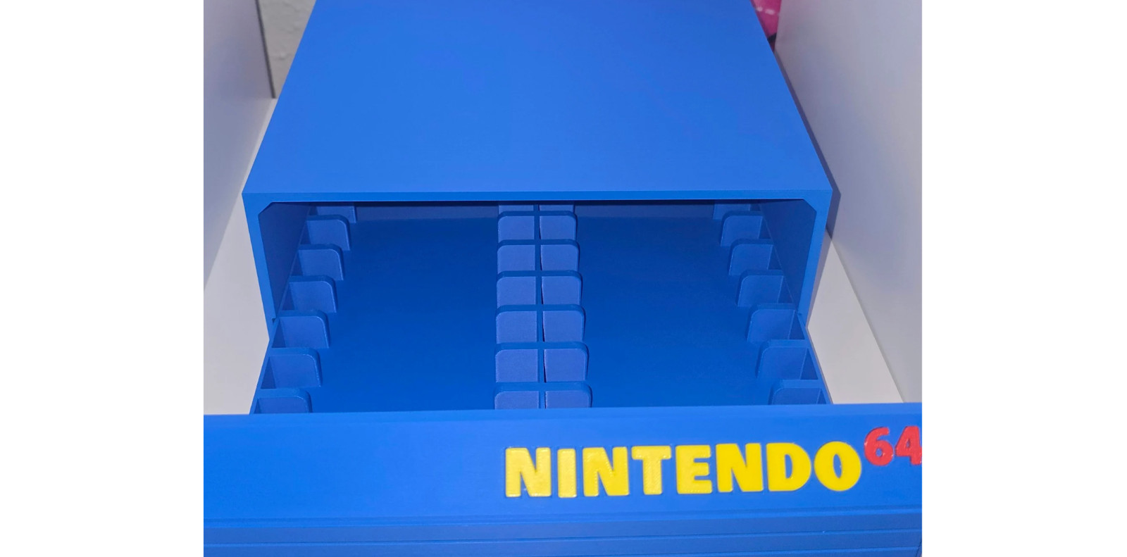 Nintendo 64 Cartridge Storage – Holds 18 N64 Games