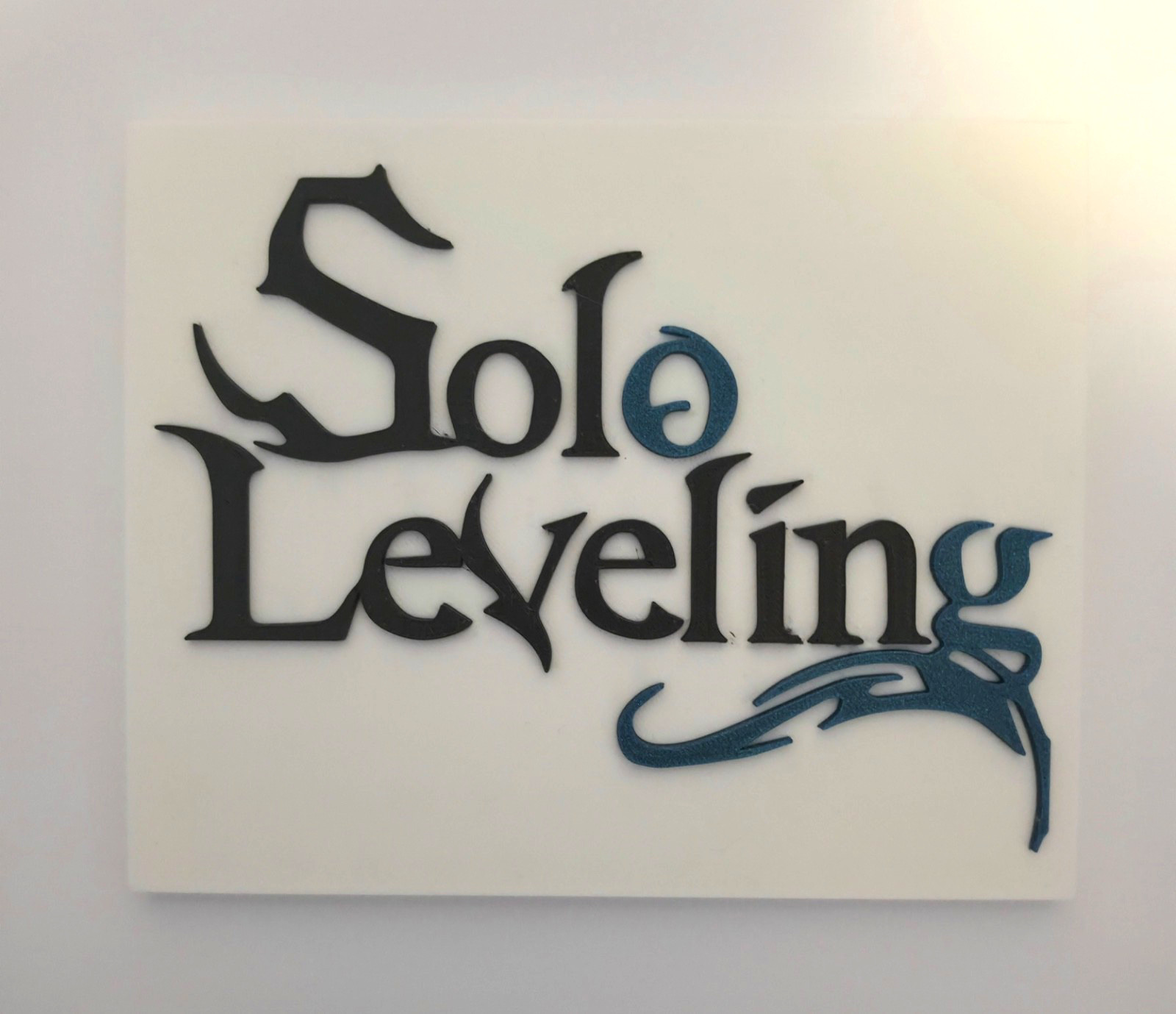 Steam Machine Faceplate – Solo Leveling Logo