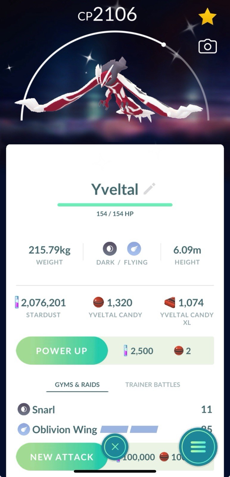 Shiny Yveltal 30 Days Friendship Available