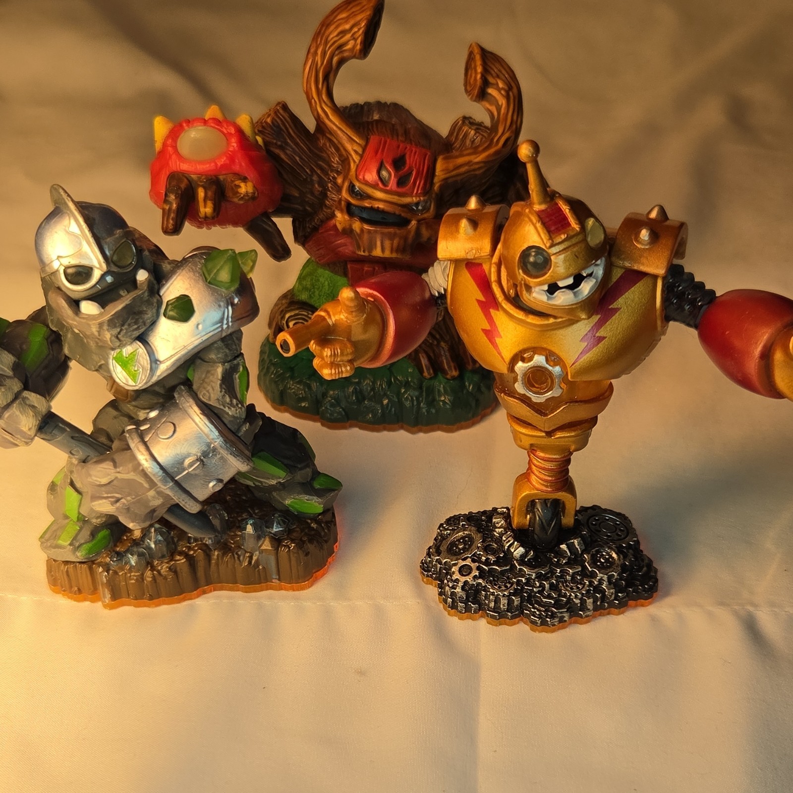 Activision Skylanders Spyro’s Adventure Figure Lot (3) Boomer/Stump/Crusher