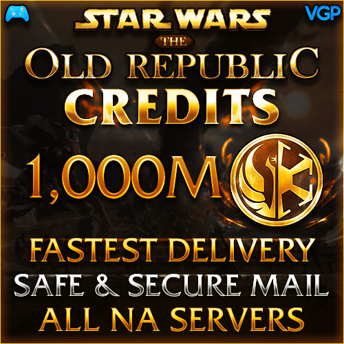SWTOR Credits Star Wars the Old Republic Credit 🎫1000M 🗽USA-Based✔️24h Service