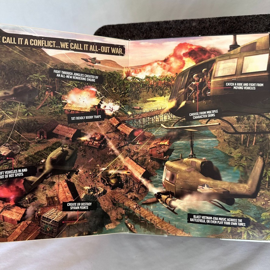 Battlefield Vietnam PC CD-ROM Big Box EA Games 2004 Complete w Manual