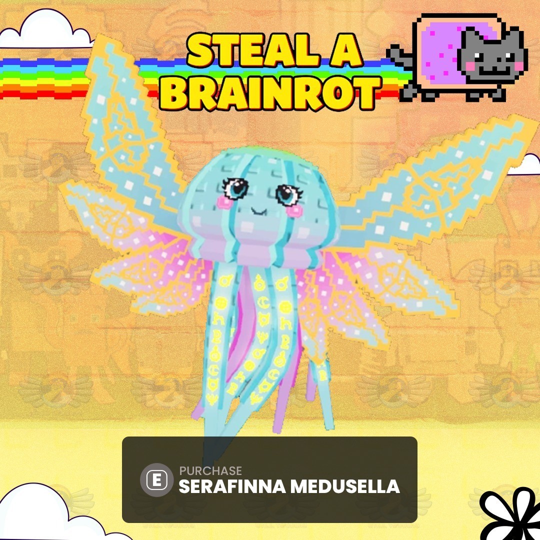 Serafinna Medusella – Steal a Brainrot
