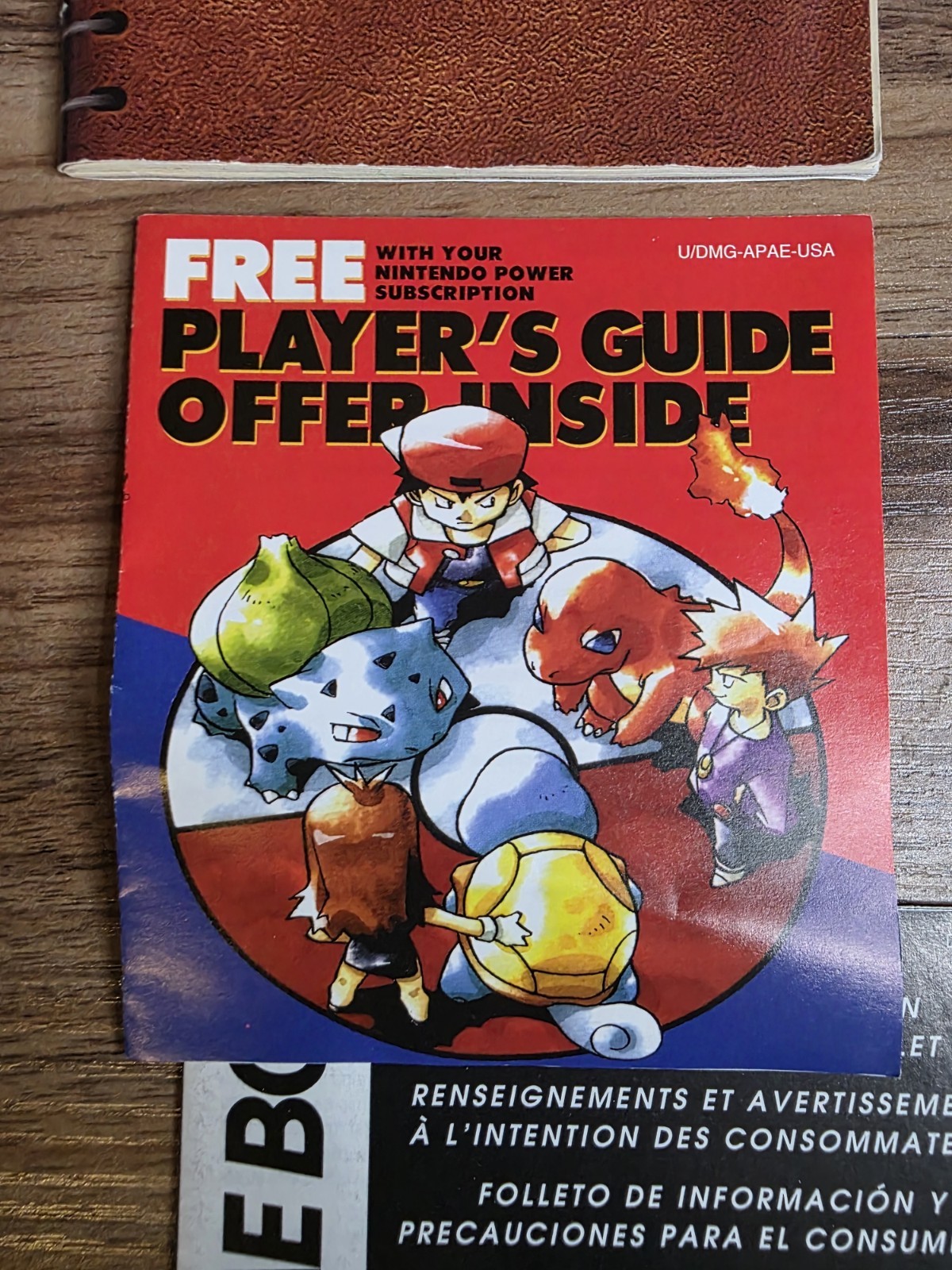 ERROR ! Pokemon Blue RED Error Text First 1st Print Complete Box CIB GameBoy GB