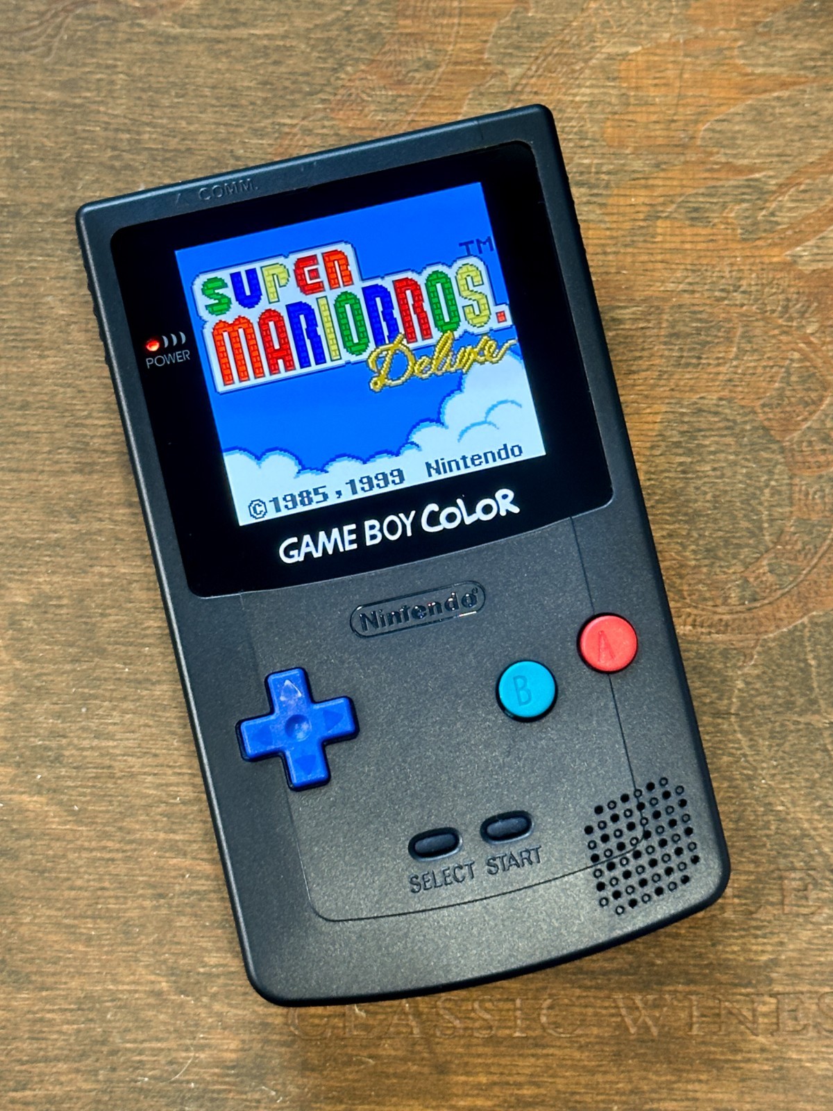 Nintendo Game Boy Color System GBC AMOLED OLED Touchscreen LCD BLACK PK Limited
