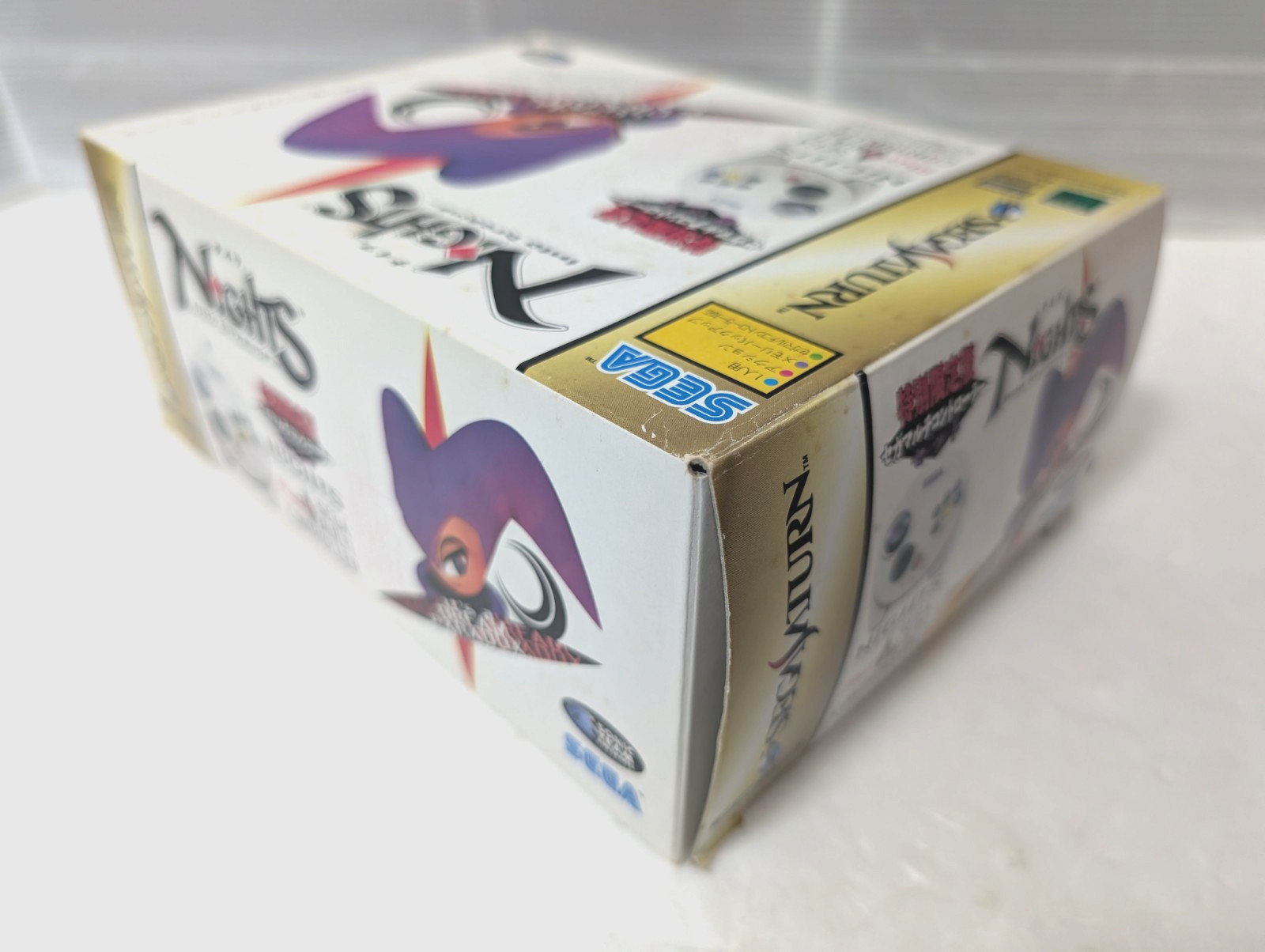 Sega Saturn White Console 3D Multi controller Nights Enemy Zero Japan