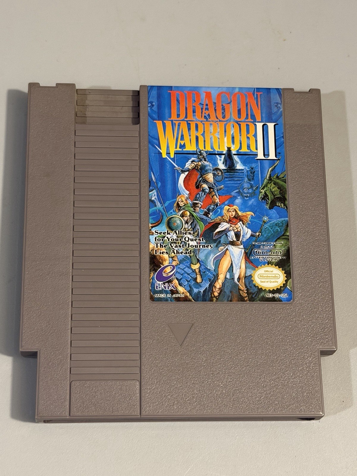 Dragon Warrior II 2 Nintendo Entertainment System NES Cart Only RPG Enix