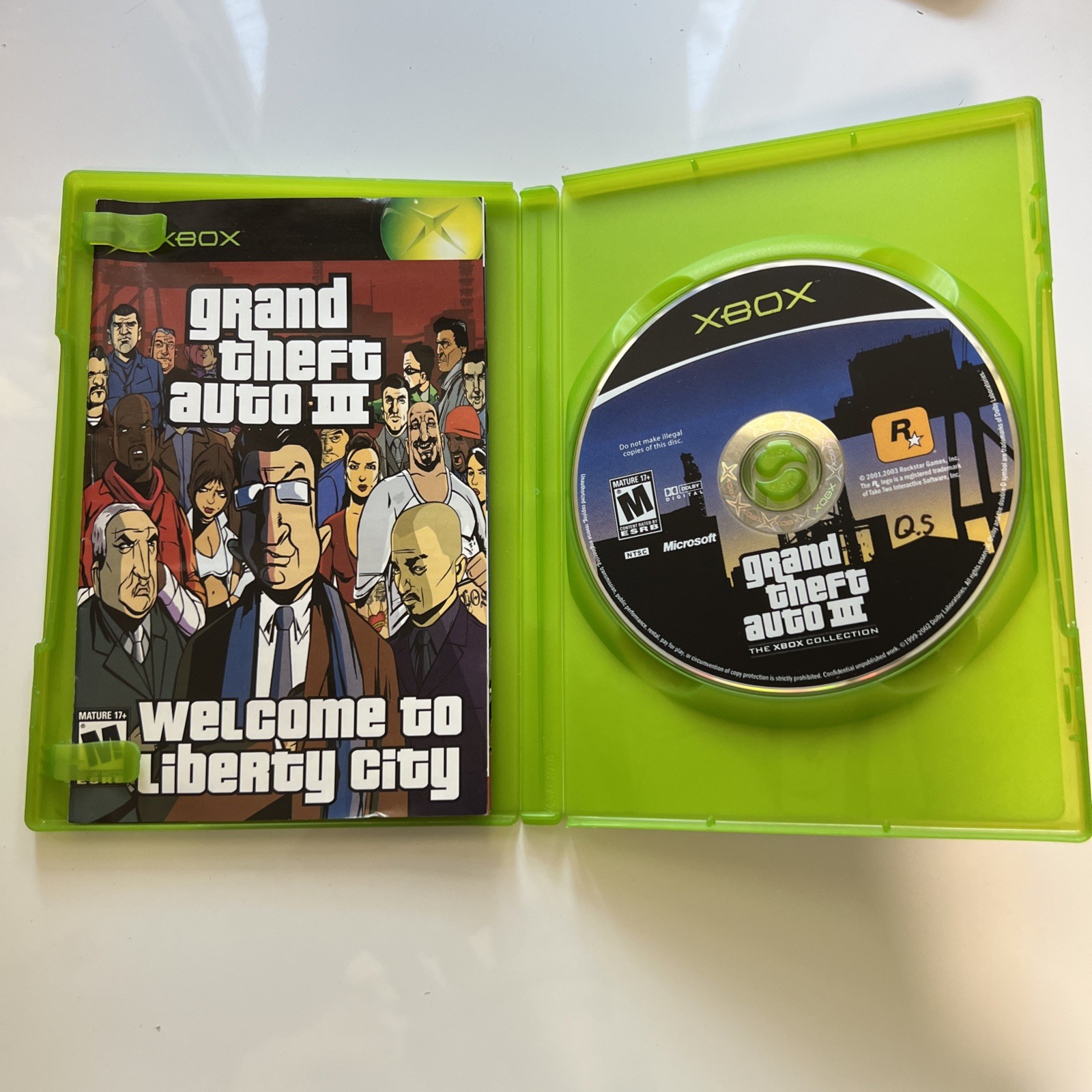 Grand Theft Auto III GTA 3 The Xbox Collection –