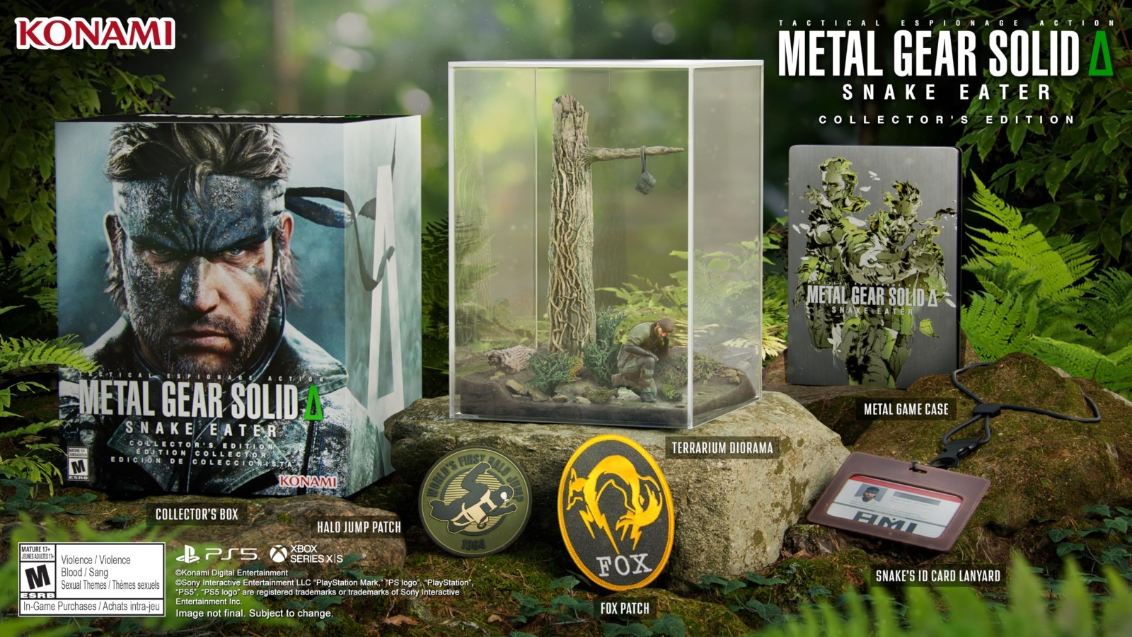 Metal Gear Solid Delta Snake Eater Collector’s Edition PS5 Factory Sealed