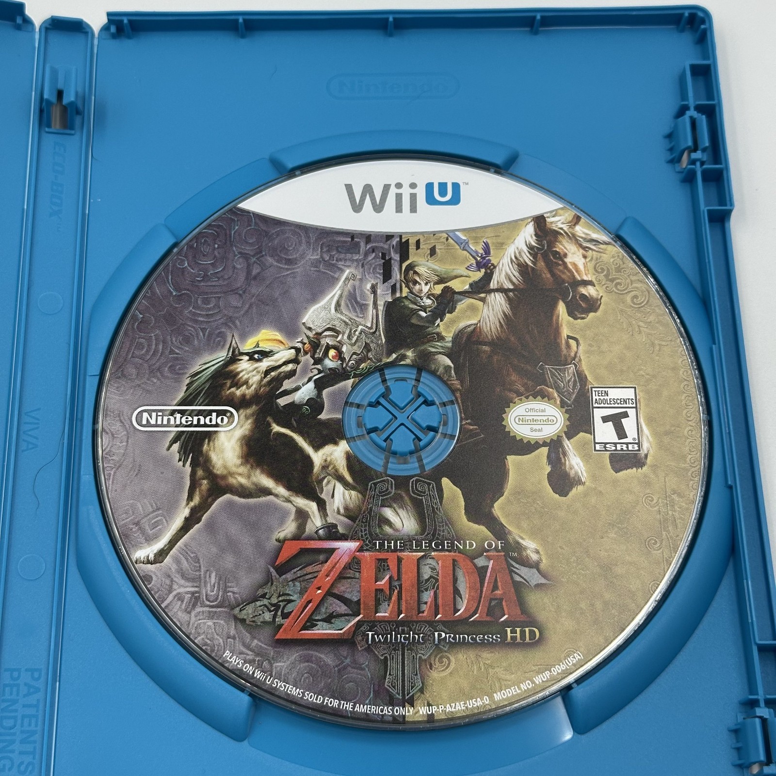 The Legend of Zelda: Twilight Princess HD (Nintendo Wii U, 2016) Complete CIB
