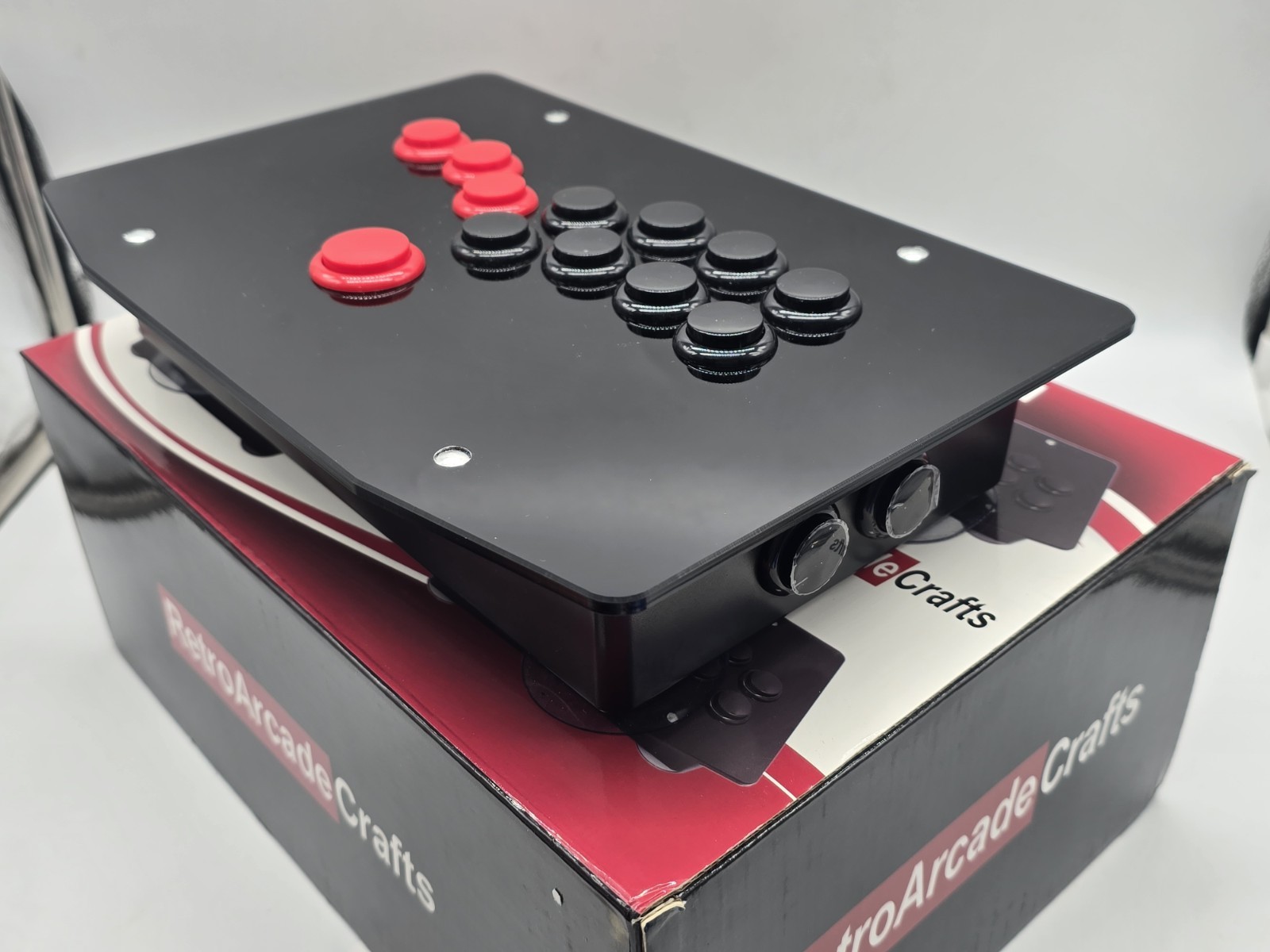 RAC-J500B All Buttons Arcade Fight Stick Game Controller Joystick For PC