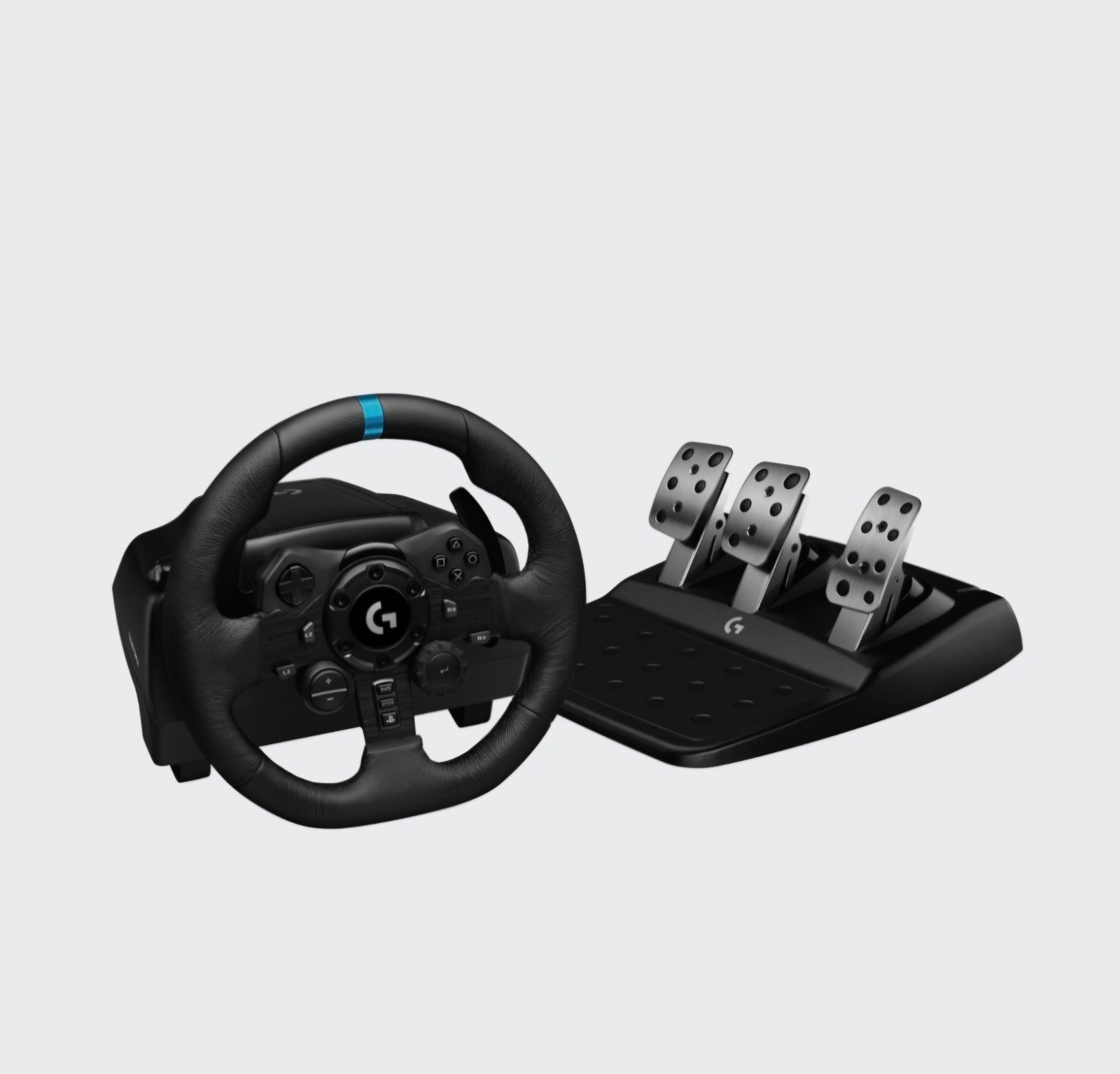 Logitech G29 Driving Force Race Wheel + Pedal Bundle For PS5, 4, 3, Mac, & PC