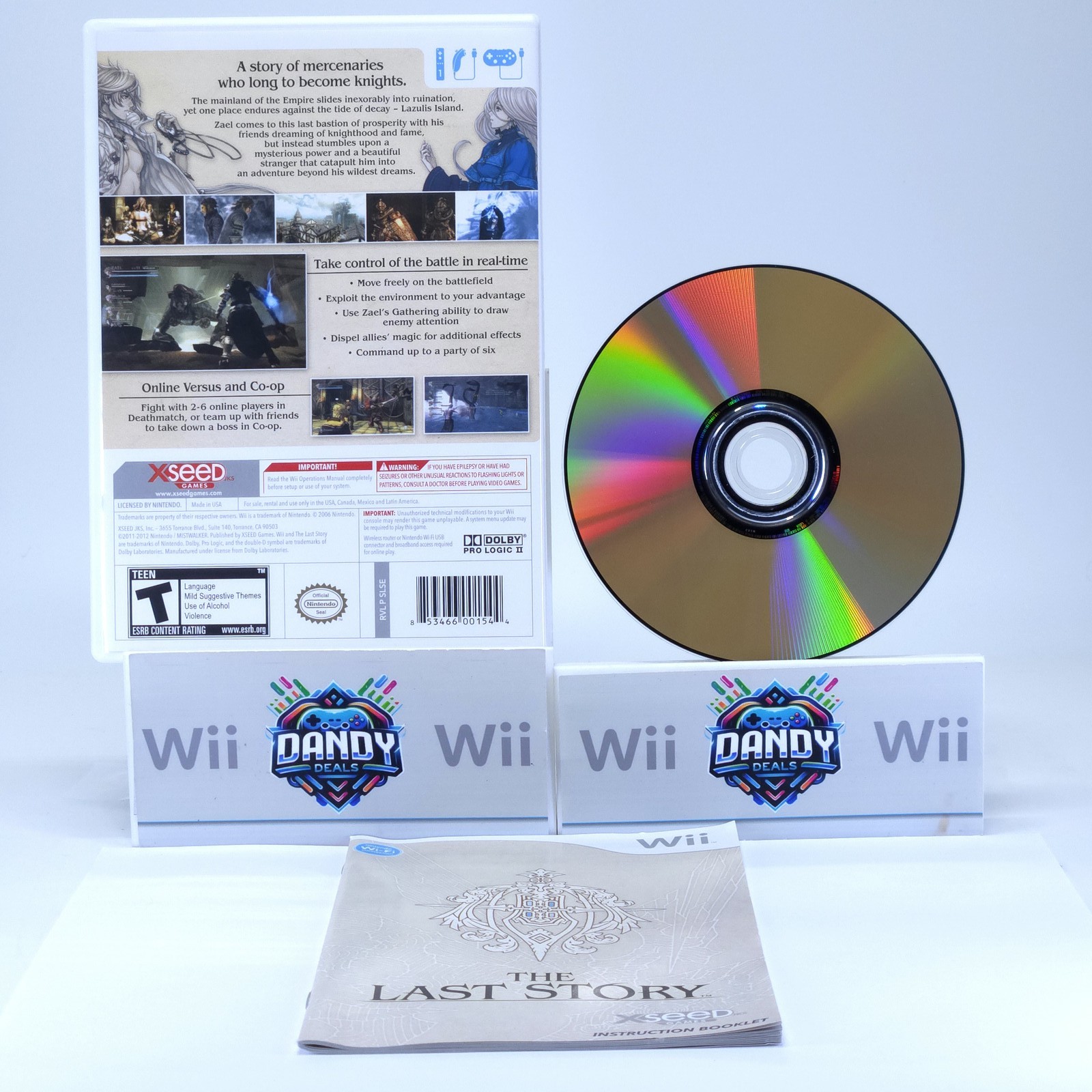 The Last Story CIB W/ Manual – Wii
