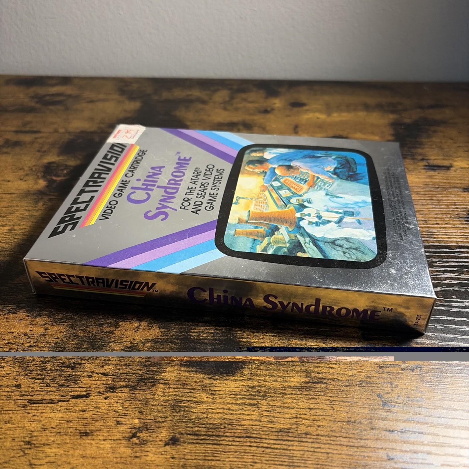 China Syndrome for Atari 2600 Complete In Box CIB Great Shape Tested