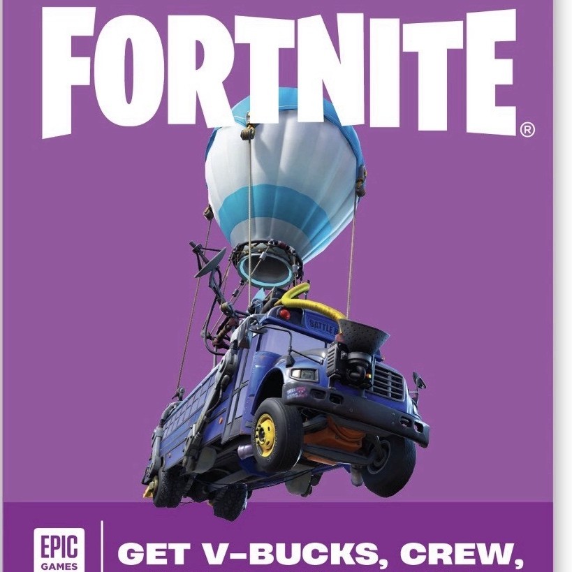 Epic Games Fortnite $30 Prepaid Gaming Card Multi-Platform For Game(s)