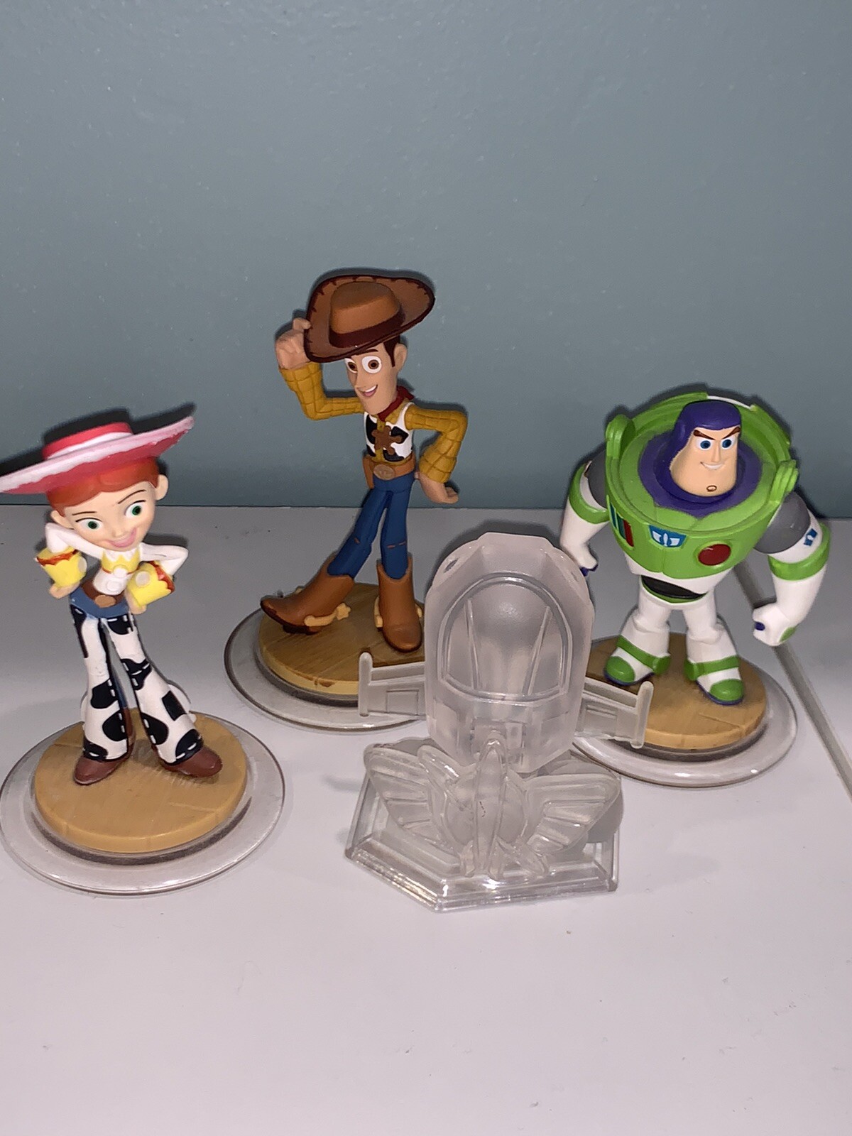 DISNEY INFINITY Toy Story Play Set Jessie Buzz Woody Figures Wii Xbox 360 PS3
