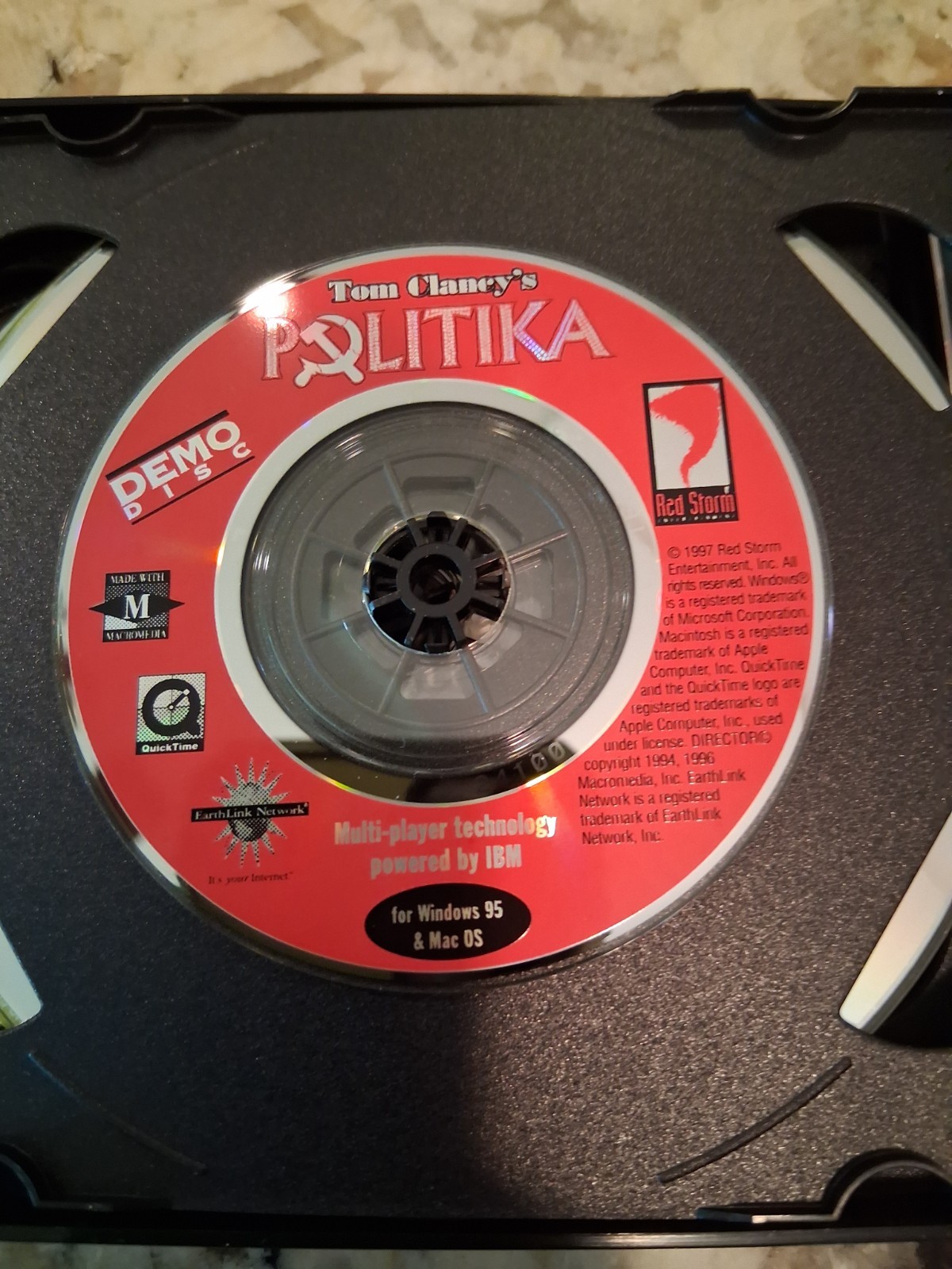 [E] Obsidian PC Windows 95 1996 Sega Soft CD Rom Game Full Game