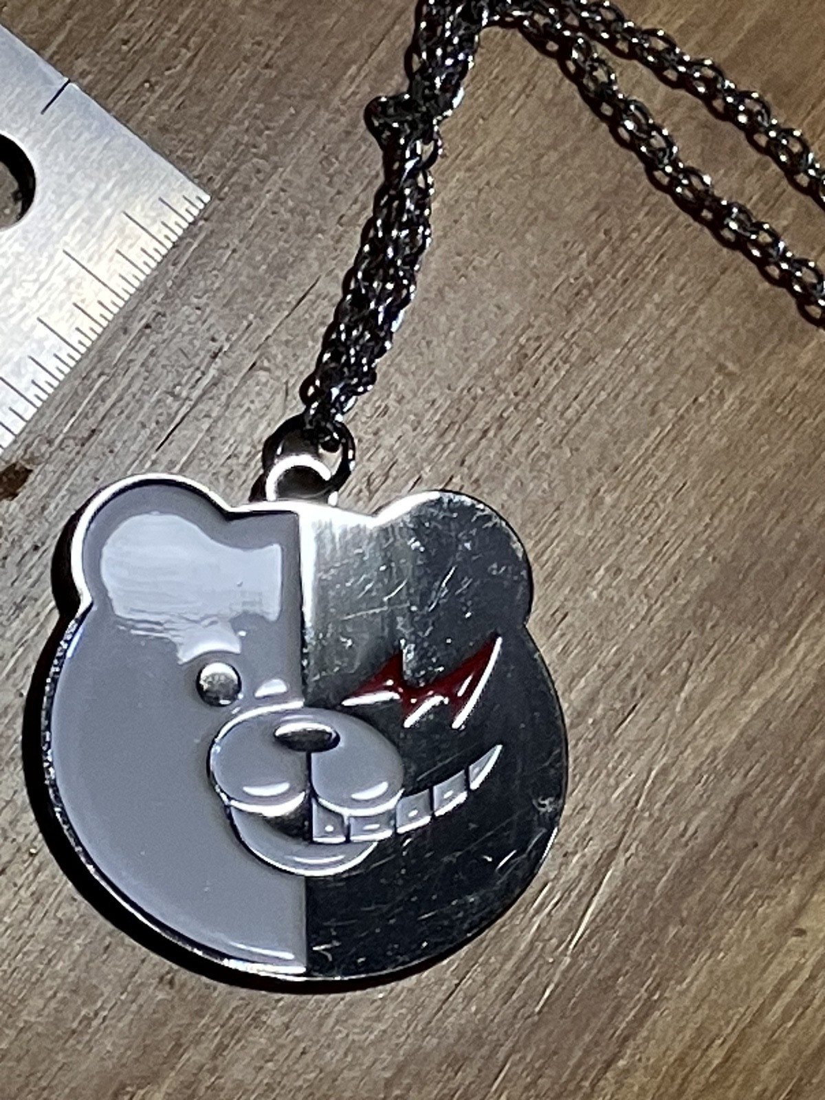 Monokuma Pendant Necklace Danganronpa 3 End of Hope’s Peak High School