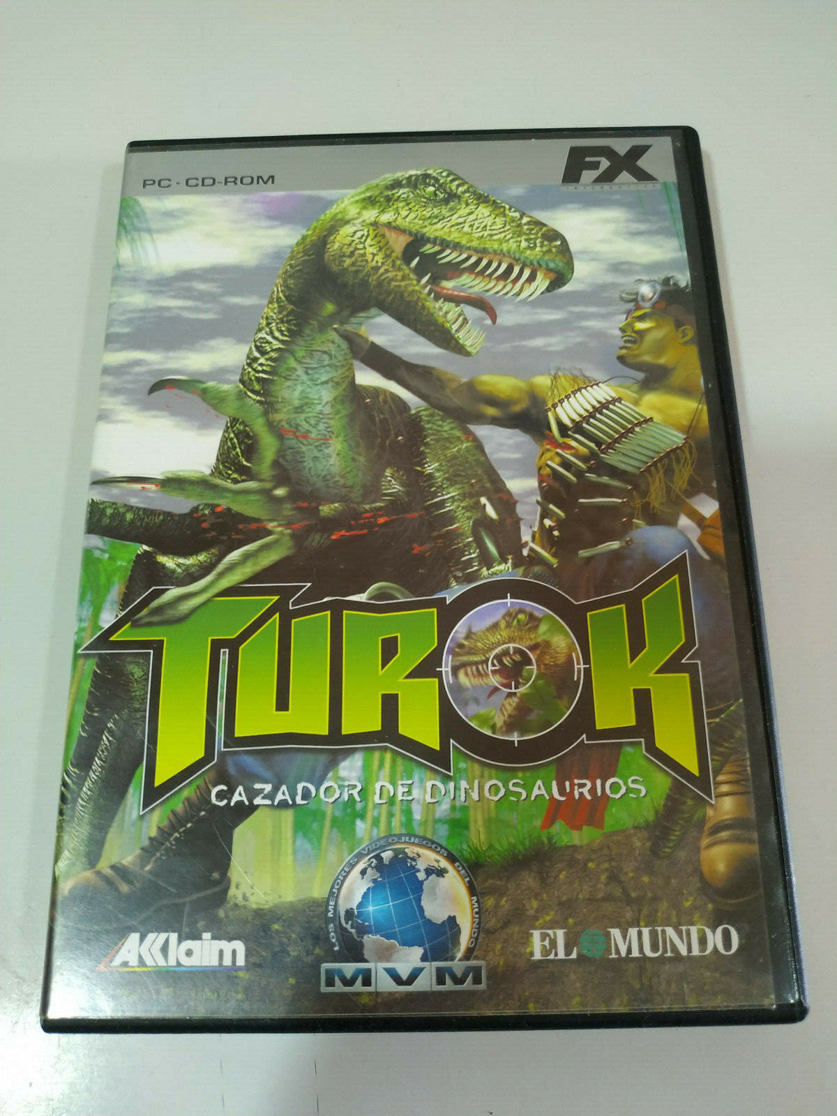 Turok dinosaur hunter MVM – PC CD-Rom Game Spain Edition