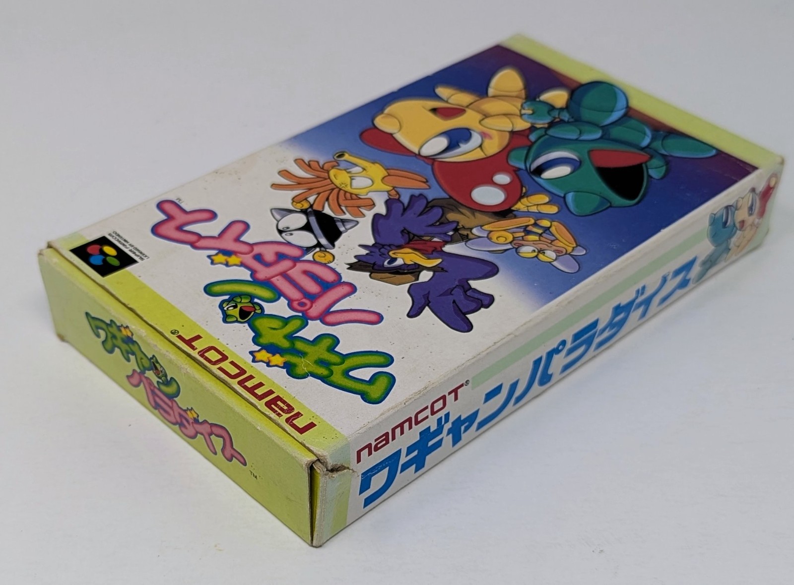 Wagyan Paradise (Nintendo Super Famicom, 1994) Complete w/ Box & Manual – Tested