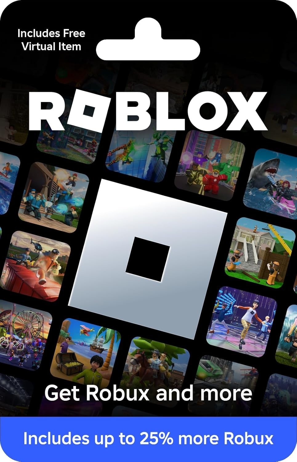 Roblox $75 Physical Gift Card [Includes Free Virtual Item] [Redeem Worldwide]