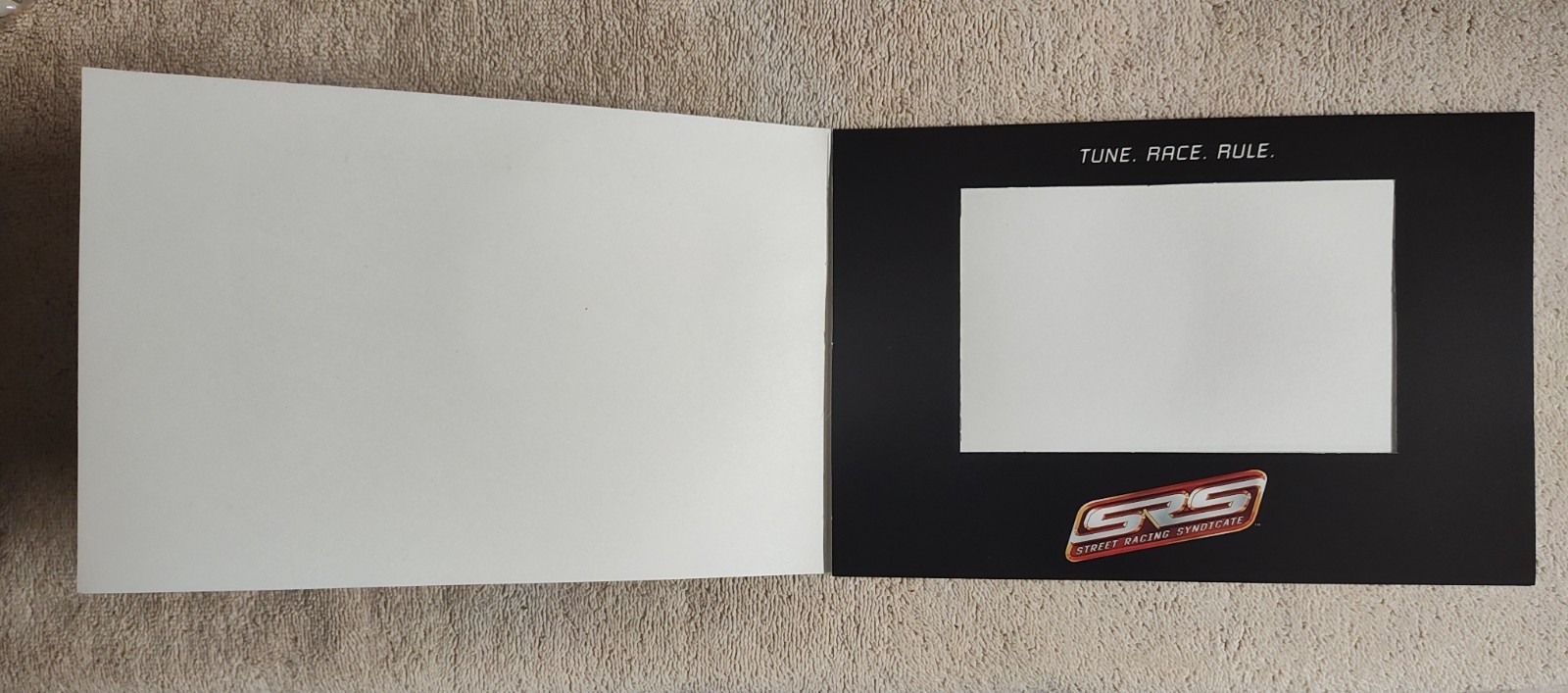 2004 Namco Street Racing Syndicate Photo Sleeve E3 Swag Rating Pending Folder