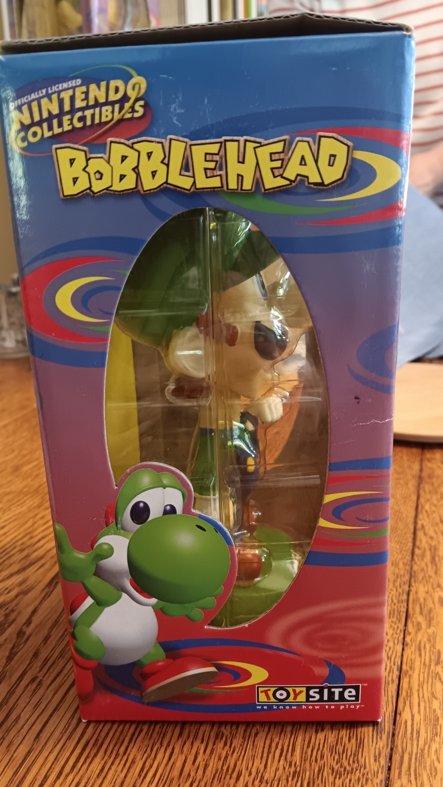 Toysite Super Mario Bros. Luigi Bobblehead Nintendo Collectible 2002