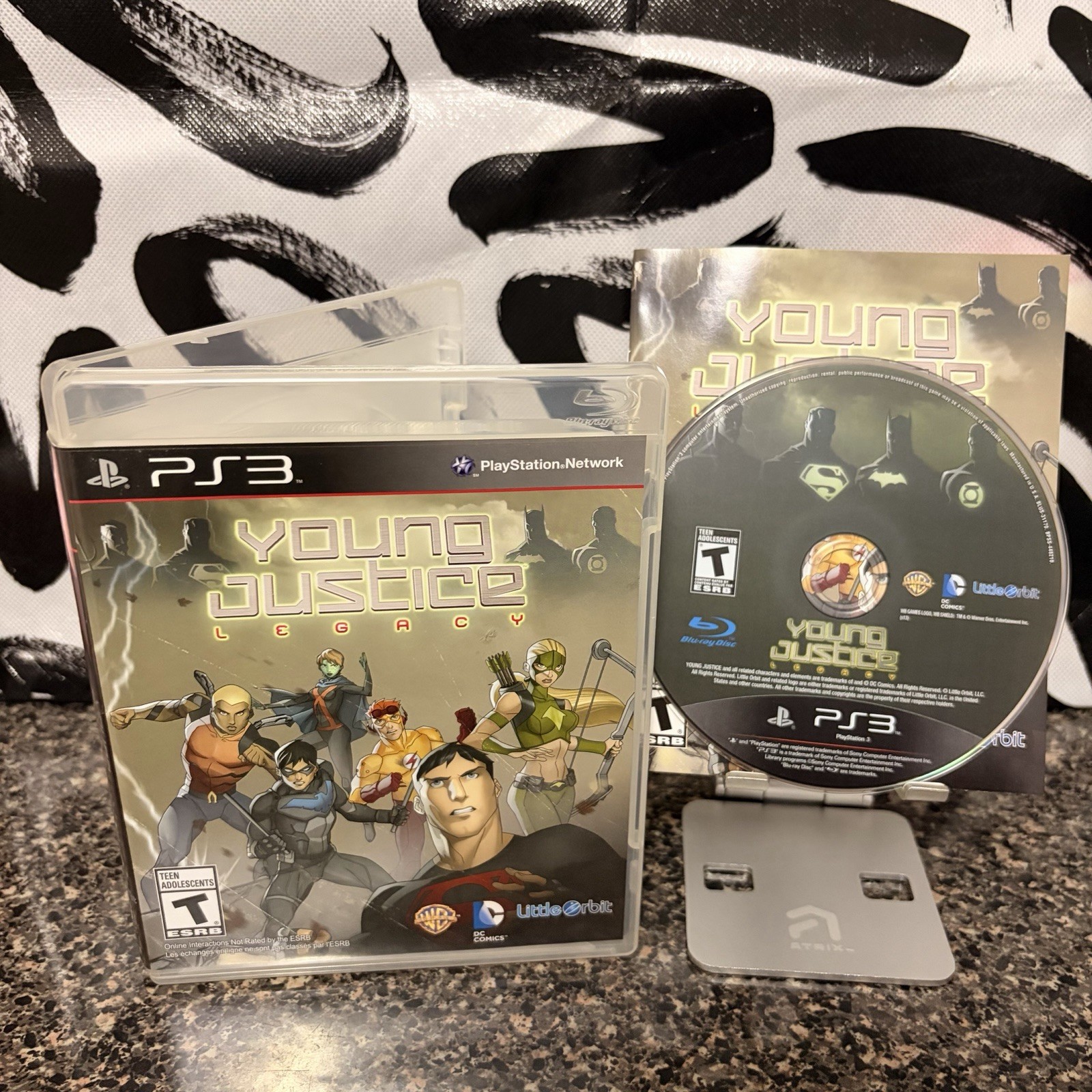 Young Justice Legacy PlayStation 3 Game for 1-3 Players CIB PS3 Complete Tested