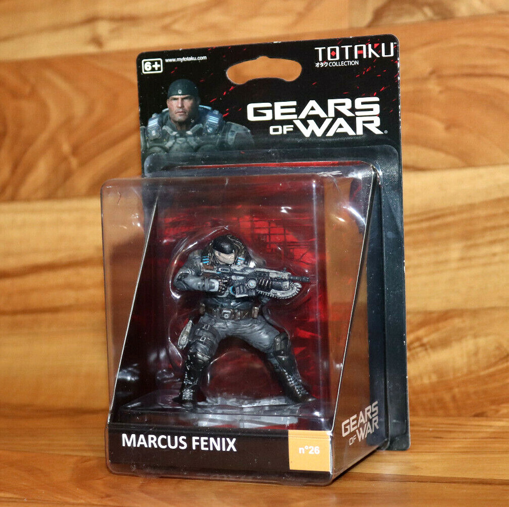 Totaku Marcus Fenix Gears Of War No 26 First Edition Figure Rare XBOX XBOX 360