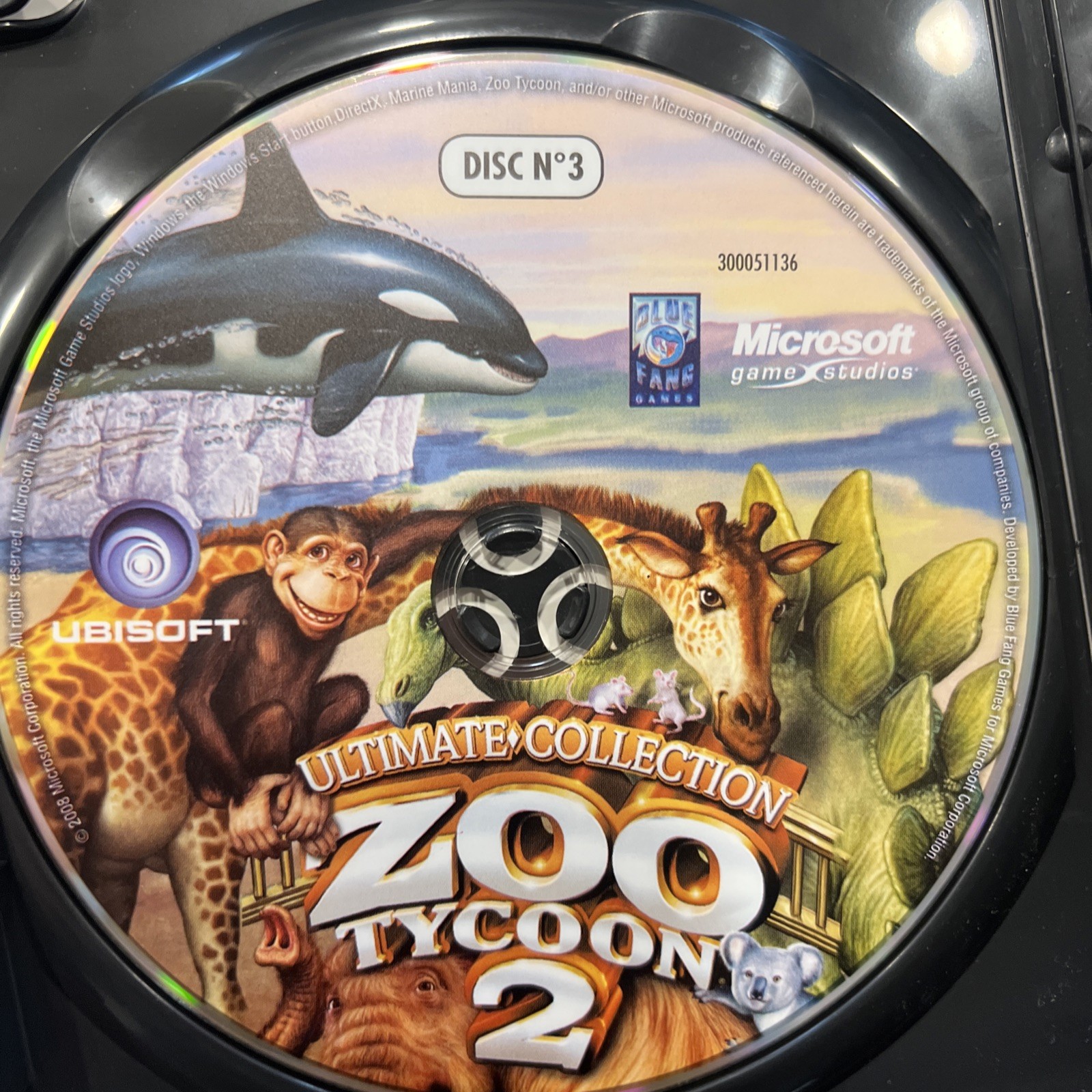 Zoo Tycoon 2 Ultimate Collection PC Game 2008 Missing Disc 1 PEGI