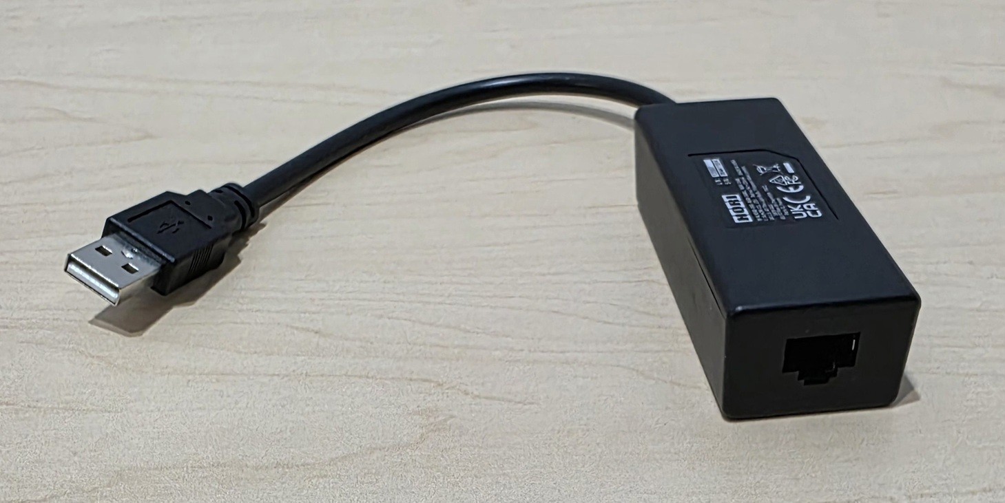 Officially Licensed Nintendo Switch HORI Wired Internet LAN Adapter USB Ethernet