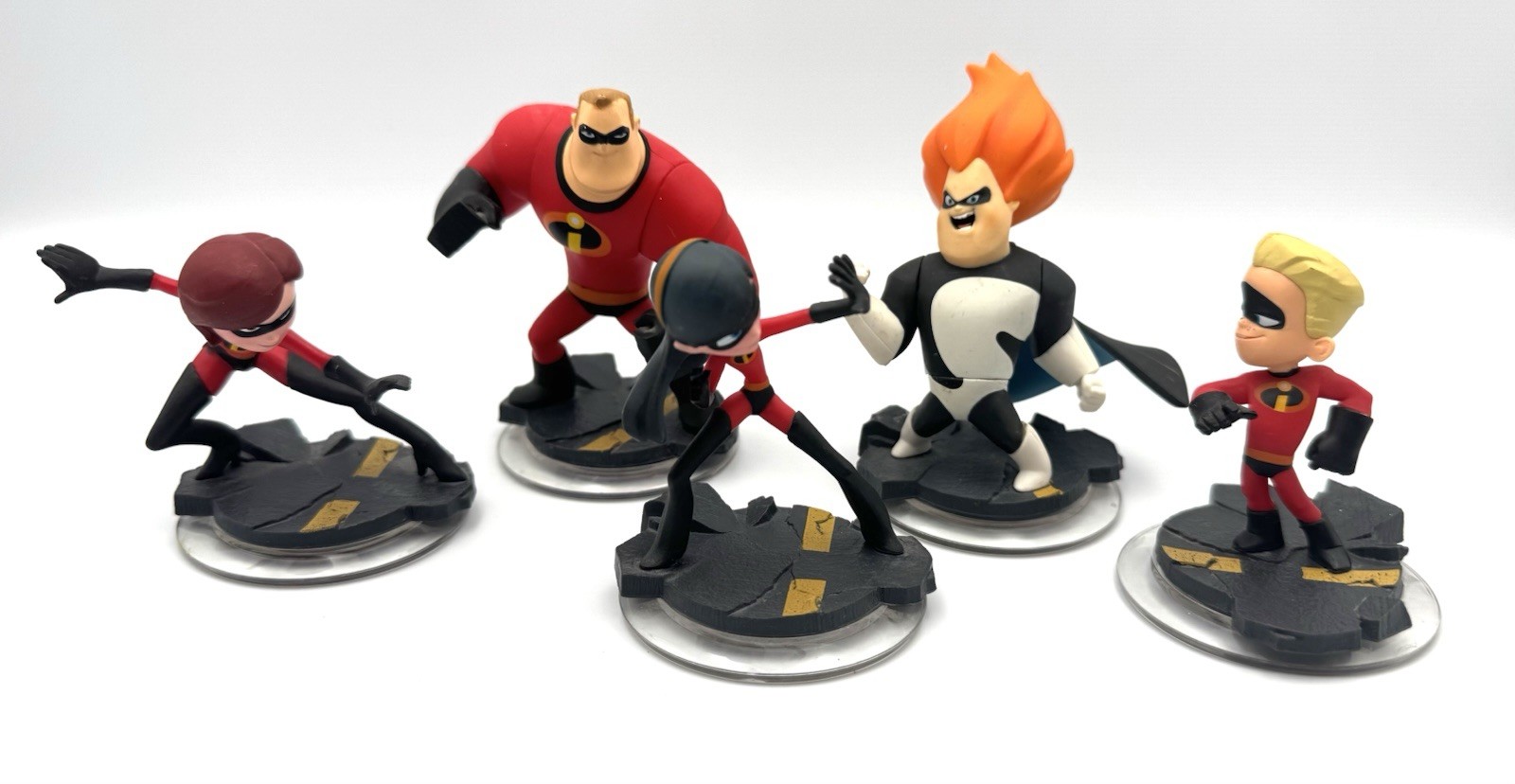 Disney Infinity 1.0 The Incredibles – LOT OF 5 Character Figures