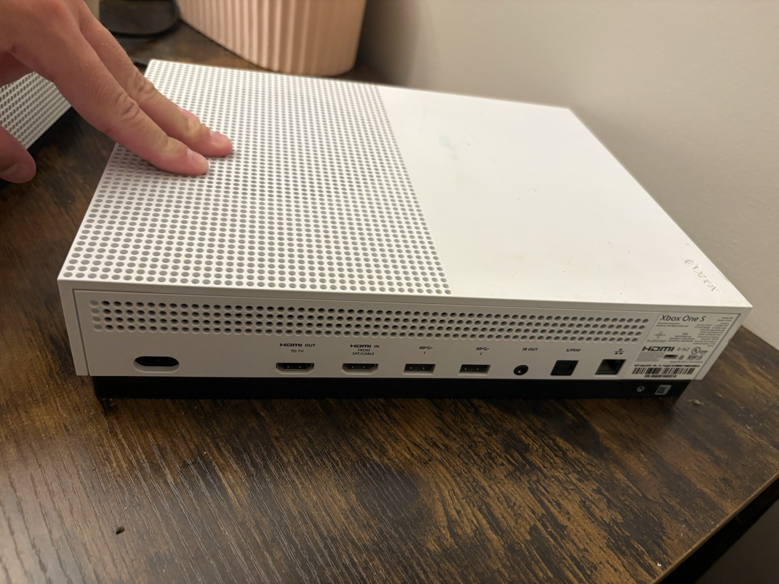 Microsoft Xbox One S White Blu-Ray Compatible Home Console
