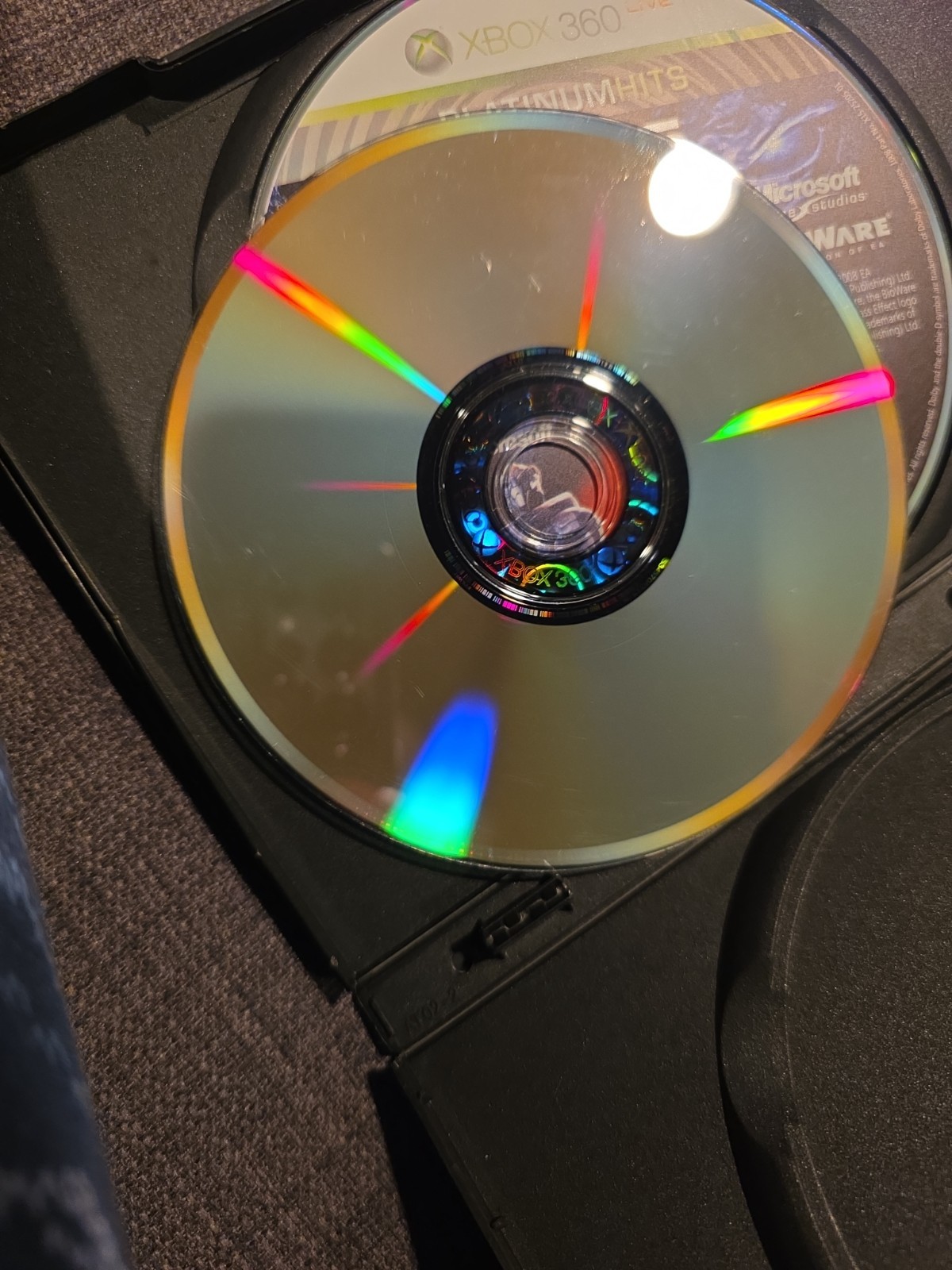 Mass Effect Limited Collector’s Edition (Xbox 360, 2007) Two Discs Only