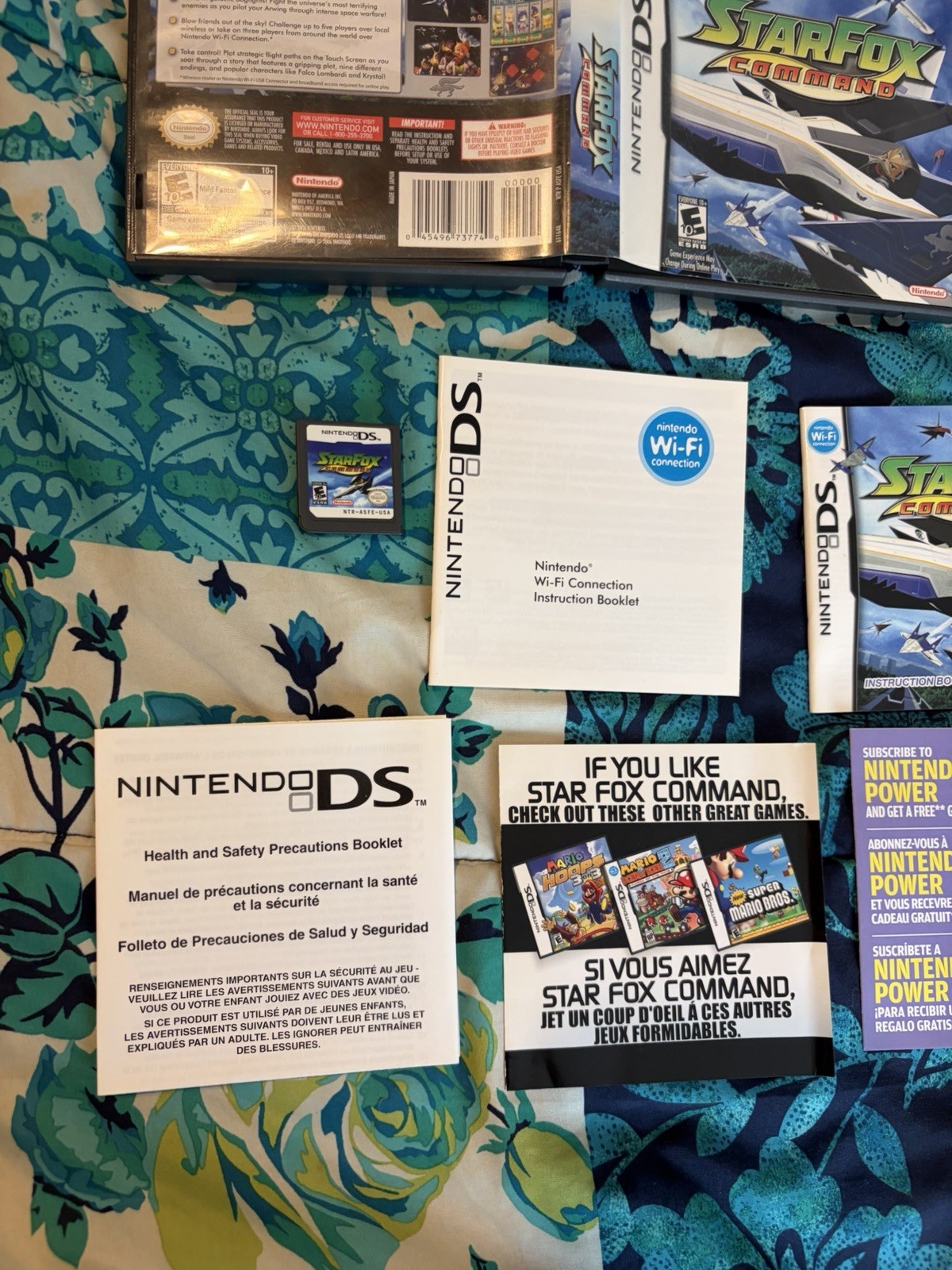 Star Fox Command Nintendo DS Complete CIB w/ Manual And Inserts
