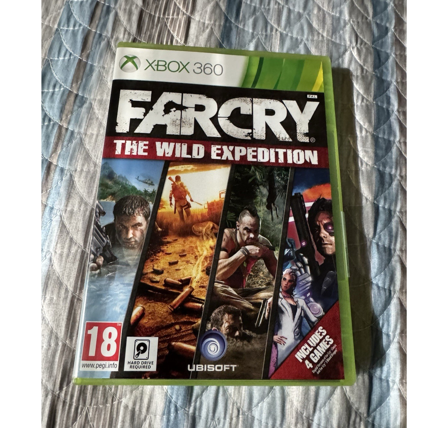 Ubisoft Far Cry: The Wild Expedition Xbox 360 PAL 4 Games Complete