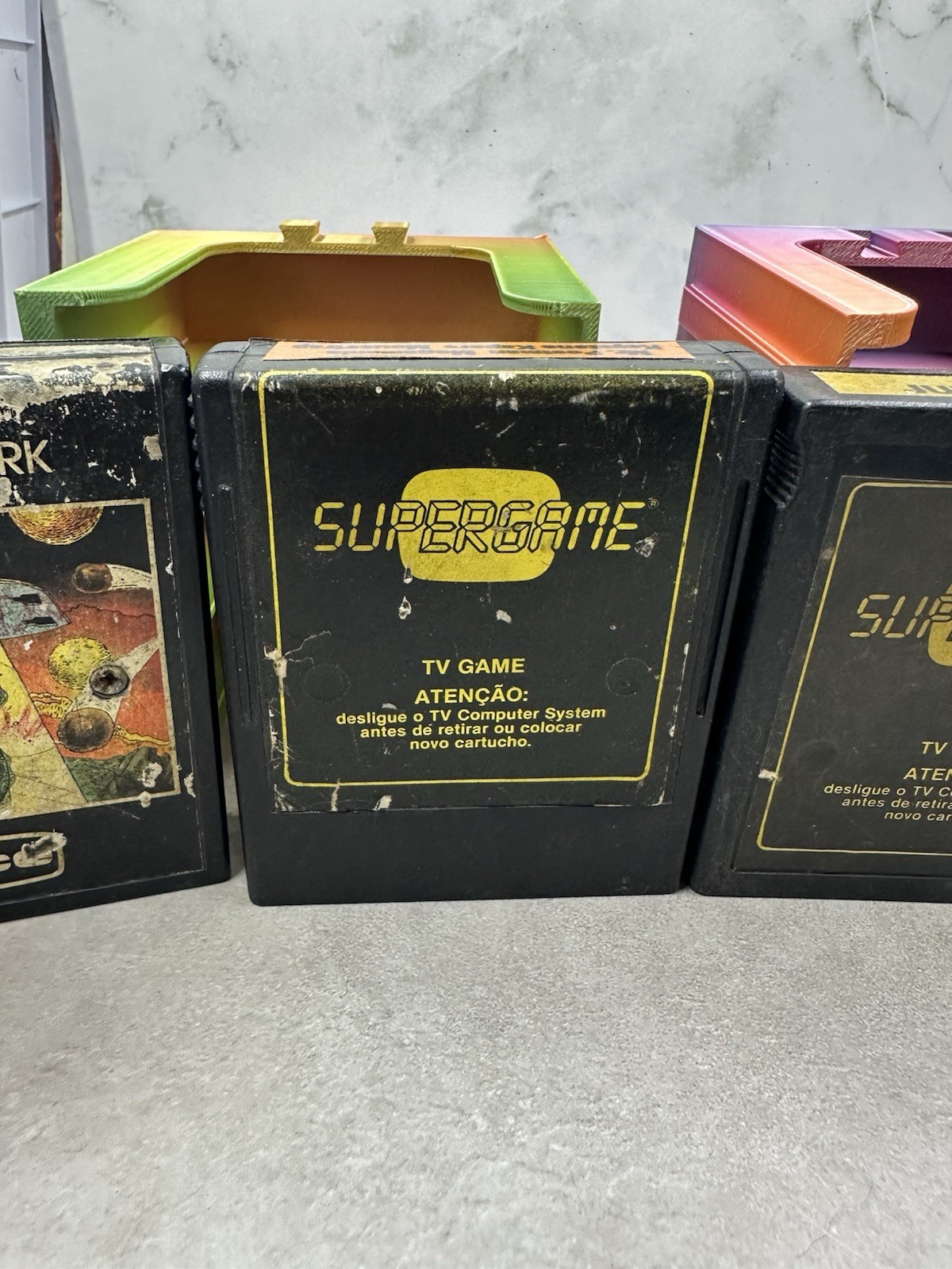 5x supergame dactar cce games atari 2600 brazil south america