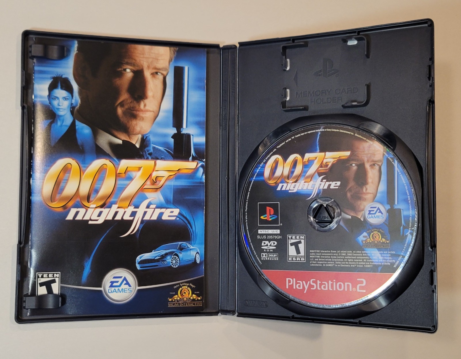 2002 007 NightFire Sony PlayStation 2 PS2 Greatest Hits Video Game Complete CIB
