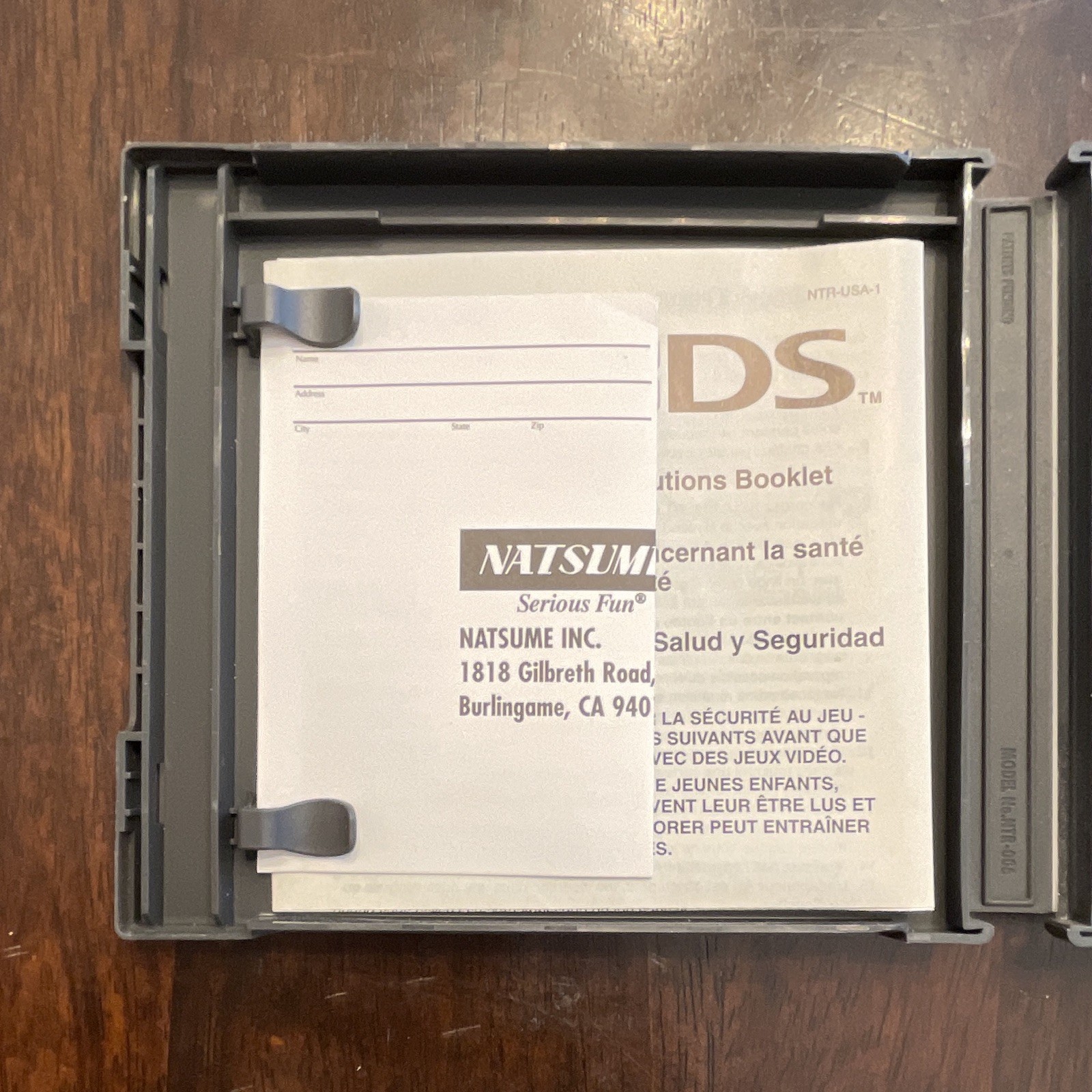 Natsume Harvest Moon DS: Cute (Nintendo DS, 2006) E NTSC-U/C Manual