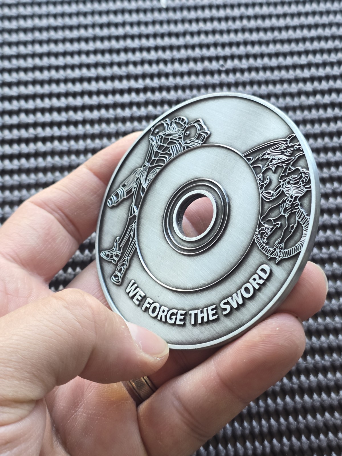 Nintendo Metroid Challenge Coin Medal Gamecube Rare Promo US NAVY GC NES Type 1