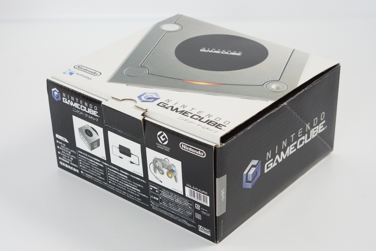 GameCube Silver Console + Donkey Konga Starter Boxed Tested System DNH10341950